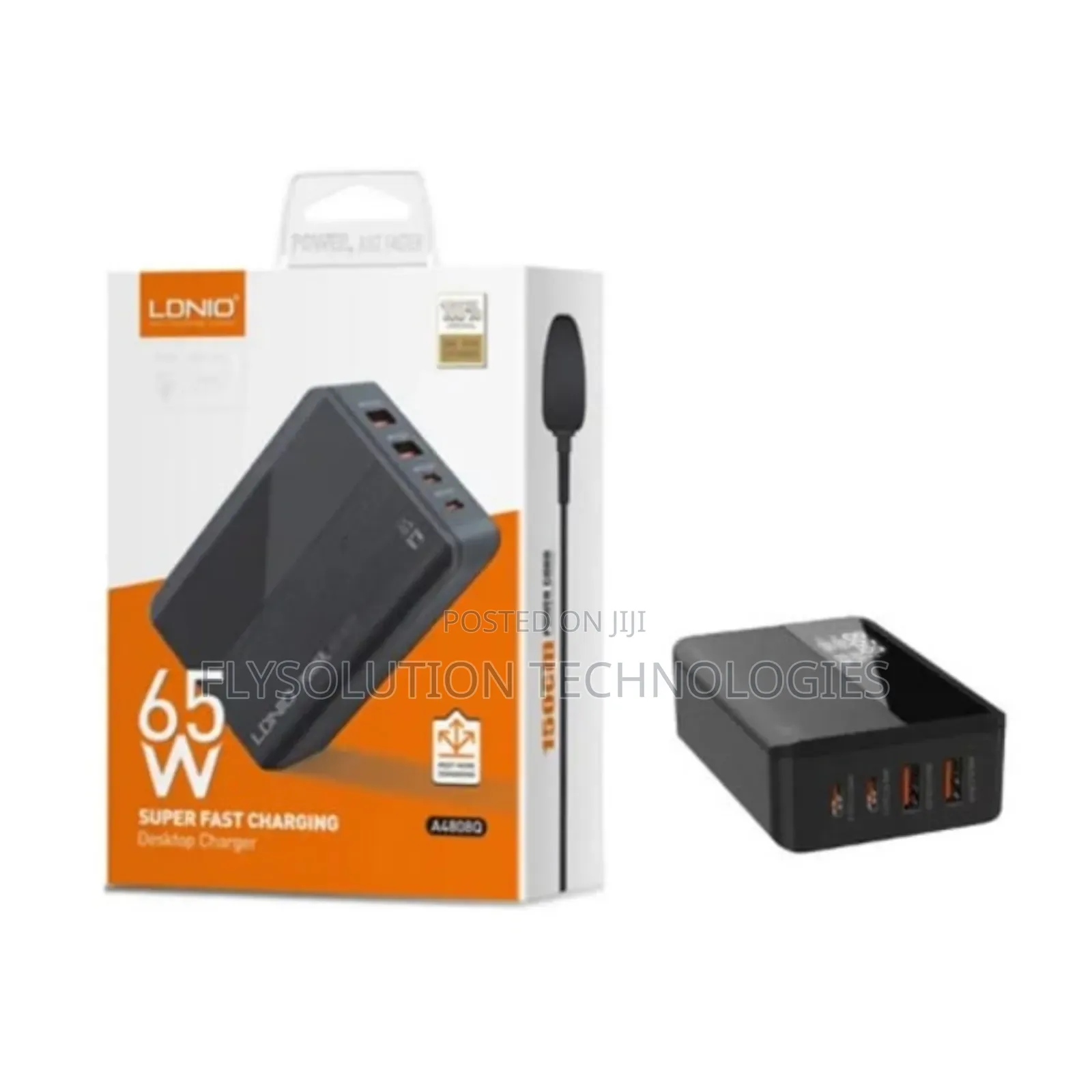 Ldnio A4808q 65w/ 70w Desktop Super Fast Charger 70watts