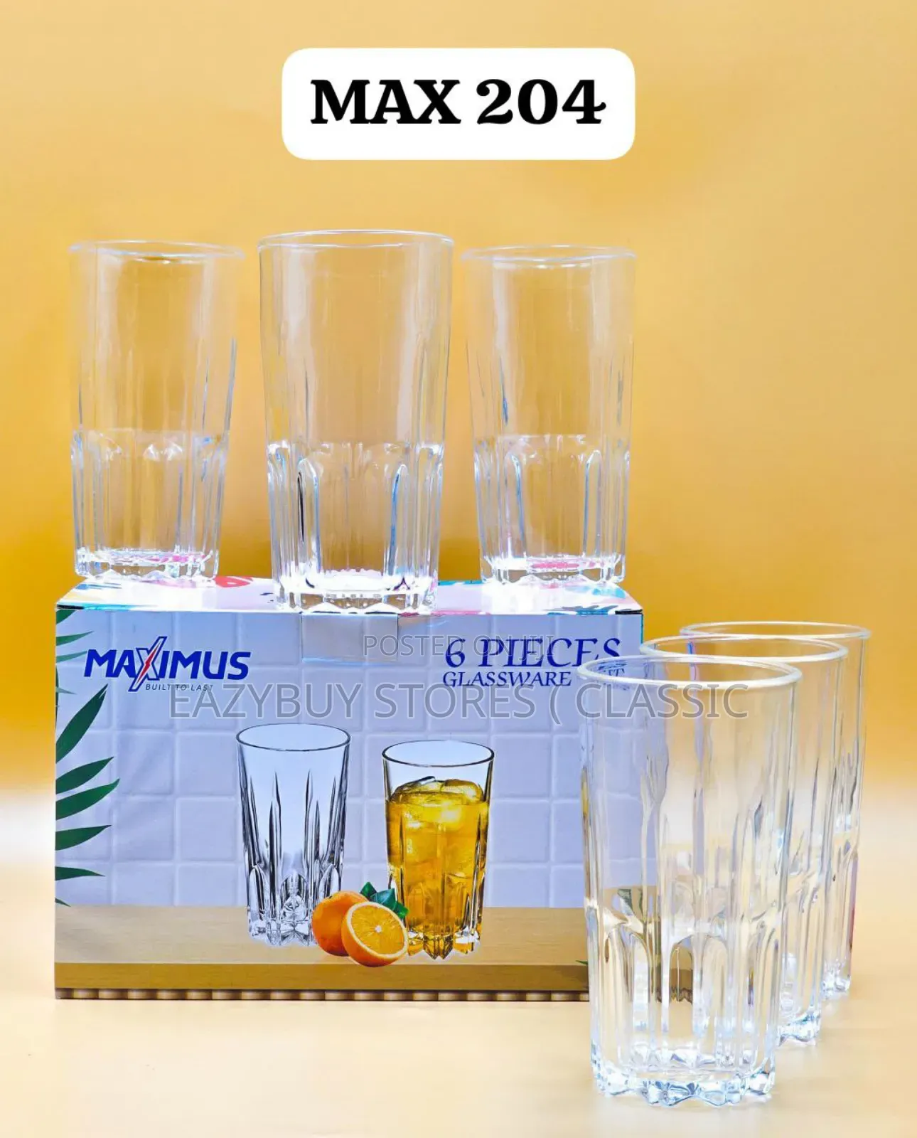 6pcs Glass Cup
