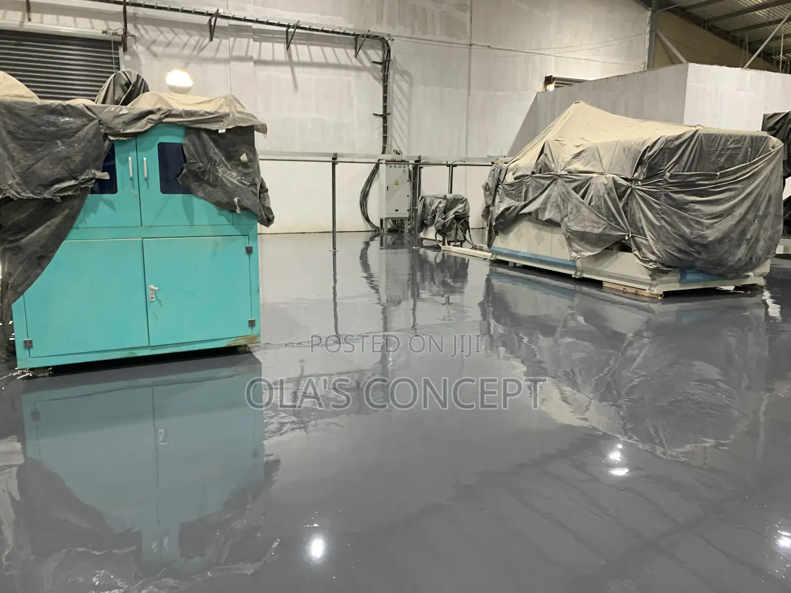 Unique Industrial Epoxy Floor