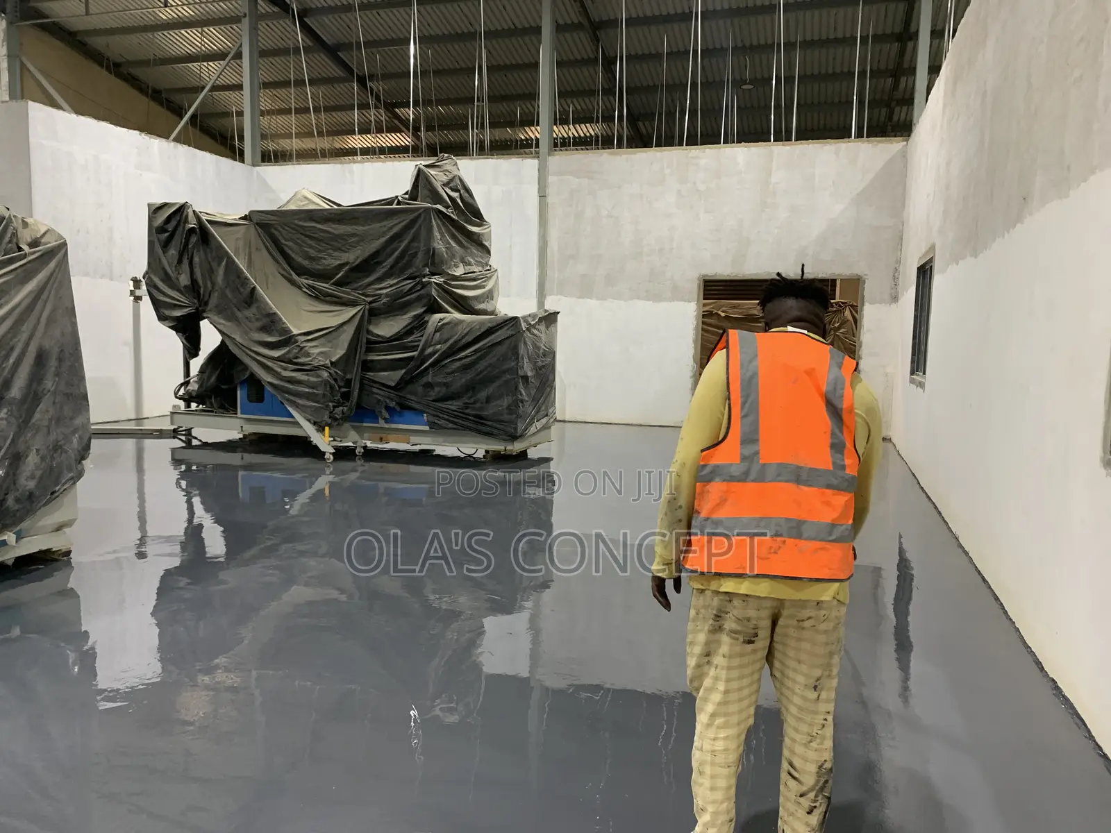 Unique Industrial Epoxy Floor