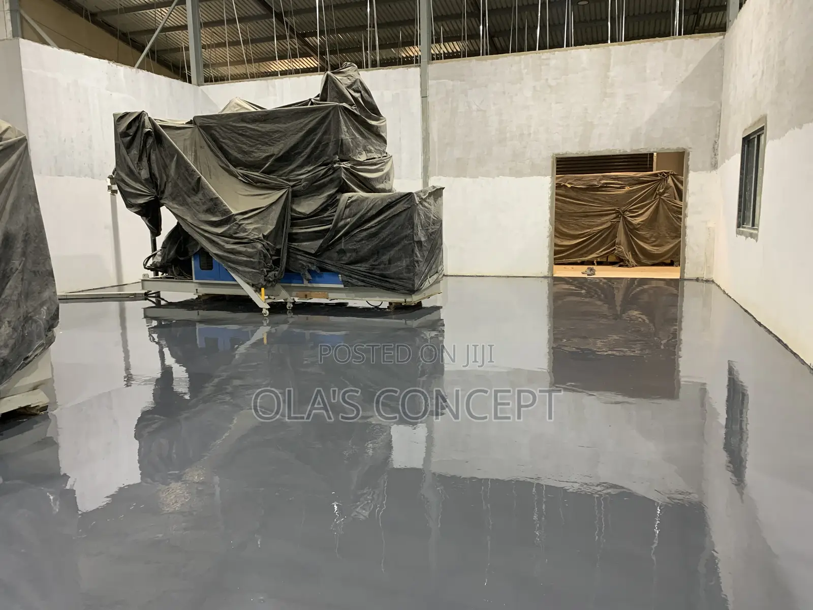 Unique Industrial Epoxy Floor