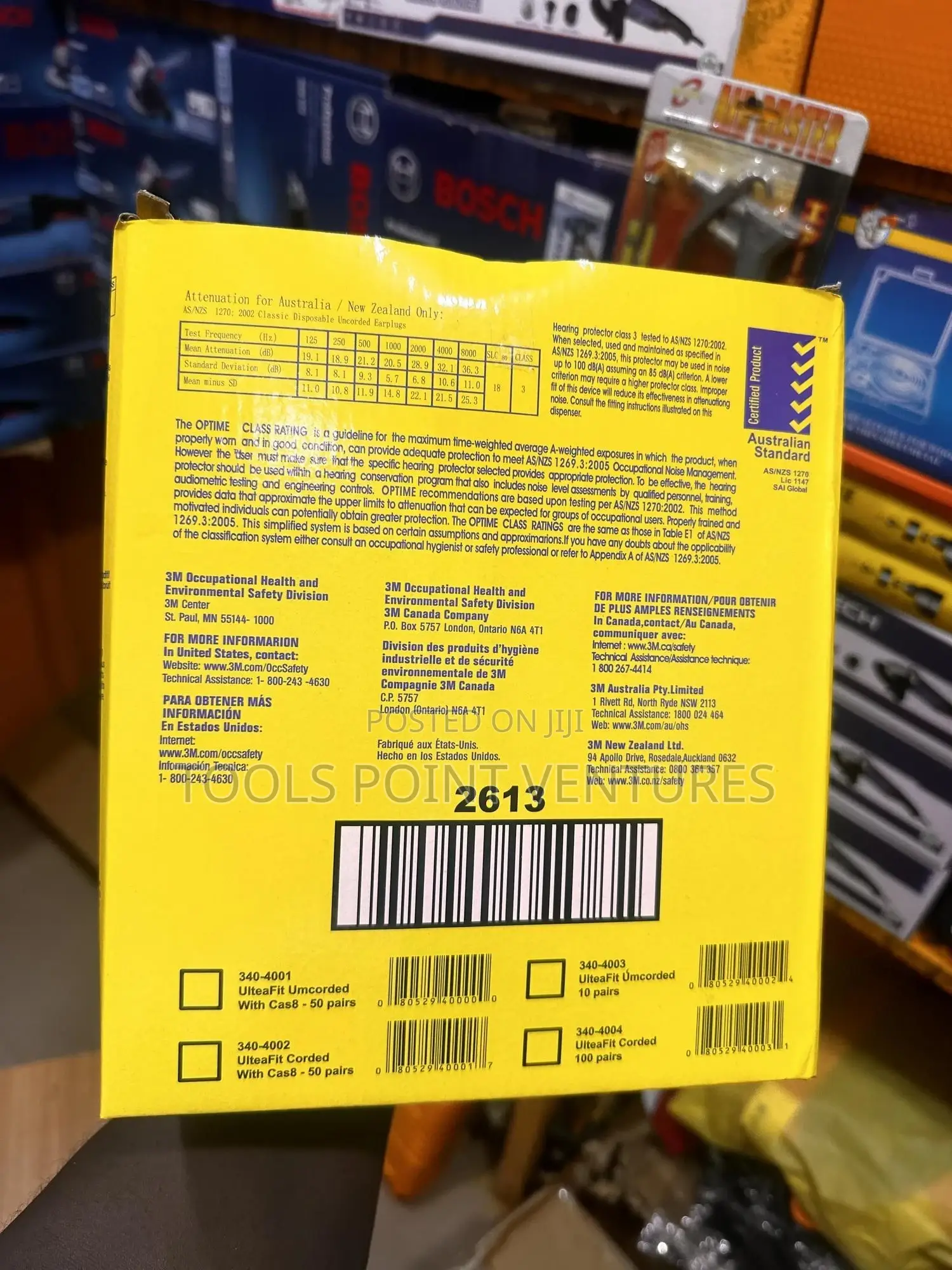 Safety Earplugs