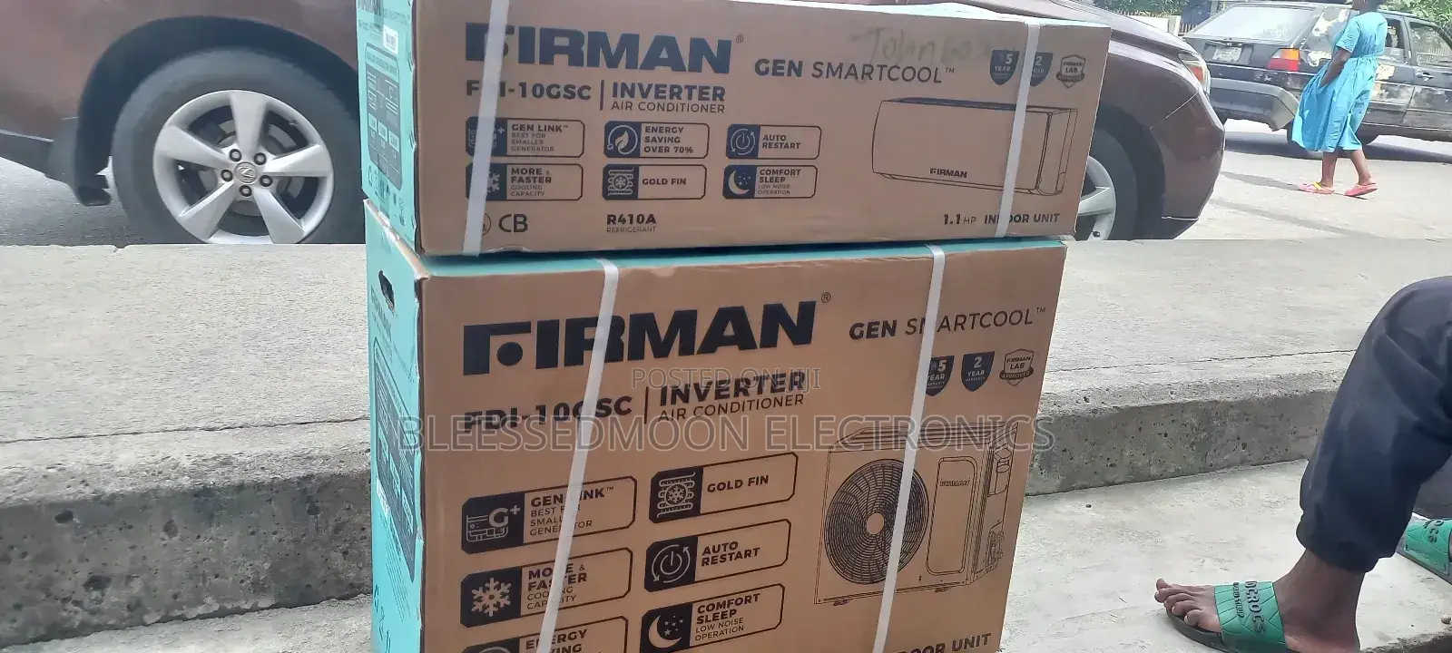 Firman Air Conditioner 1.1hp Full Cooper Inverter 3 Years W