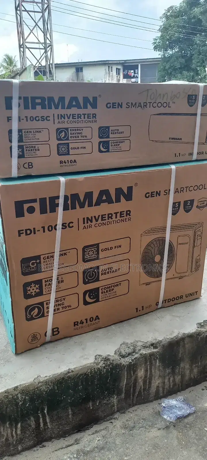 Firman Air Conditioner 1.1hp Full Cooper Inverter 3 Years W