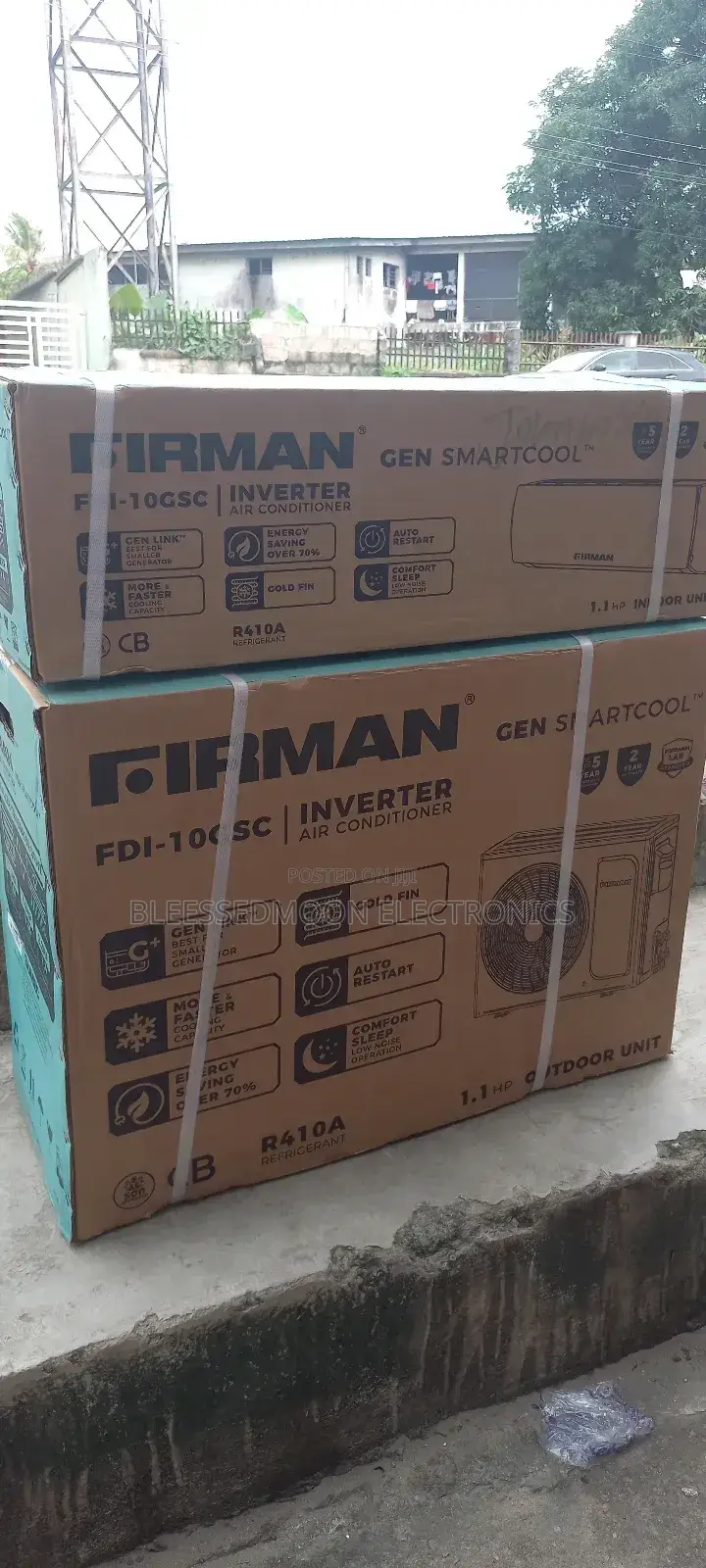 Firman Air Conditioner 1.1hp Full Cooper Inverter 3 Years W