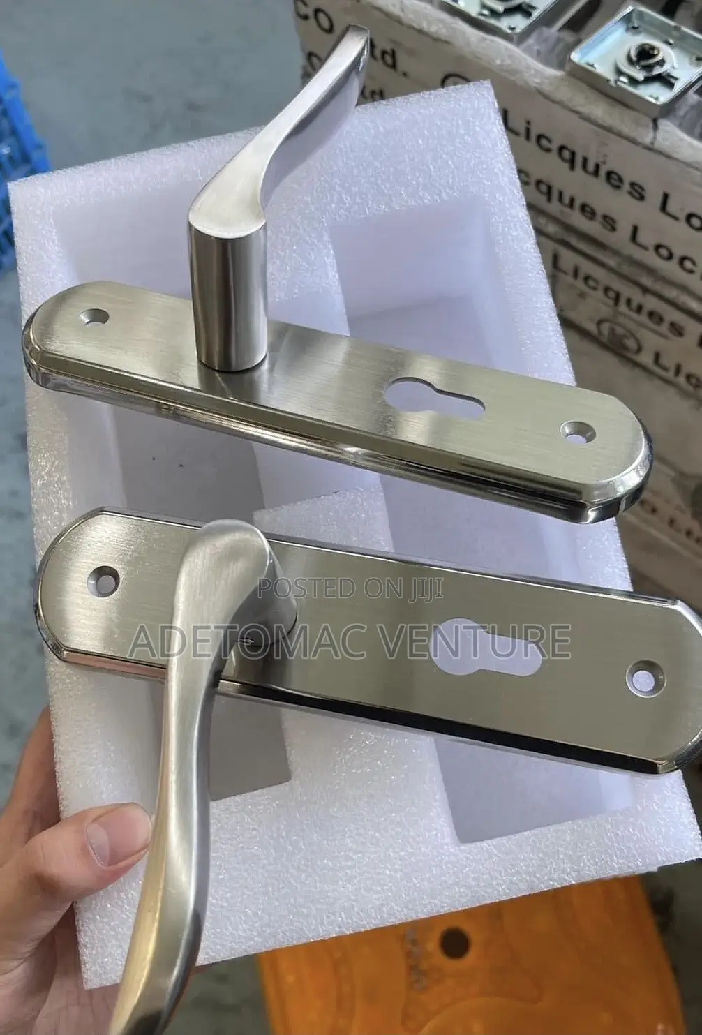 Original Lock Set Handles