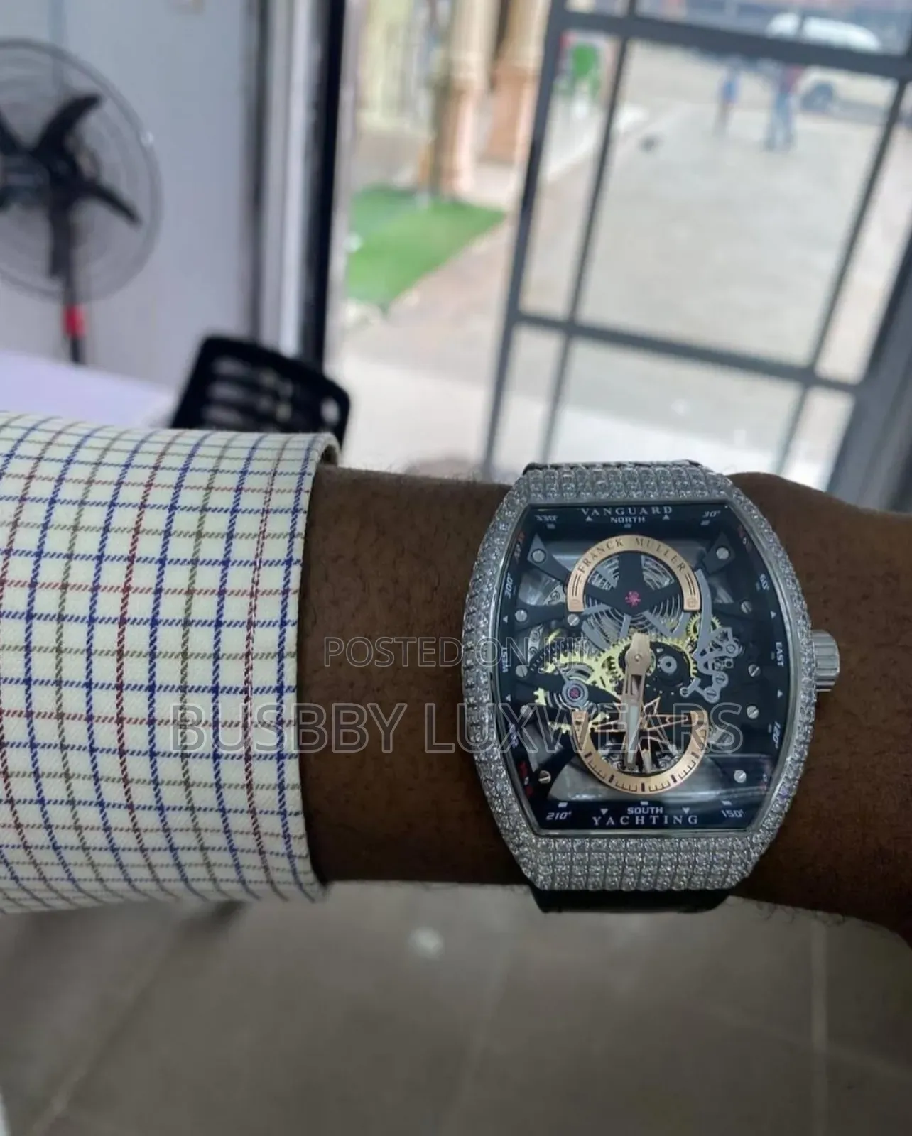 Franck Muller Stoned Watch Passes Diamond Tester