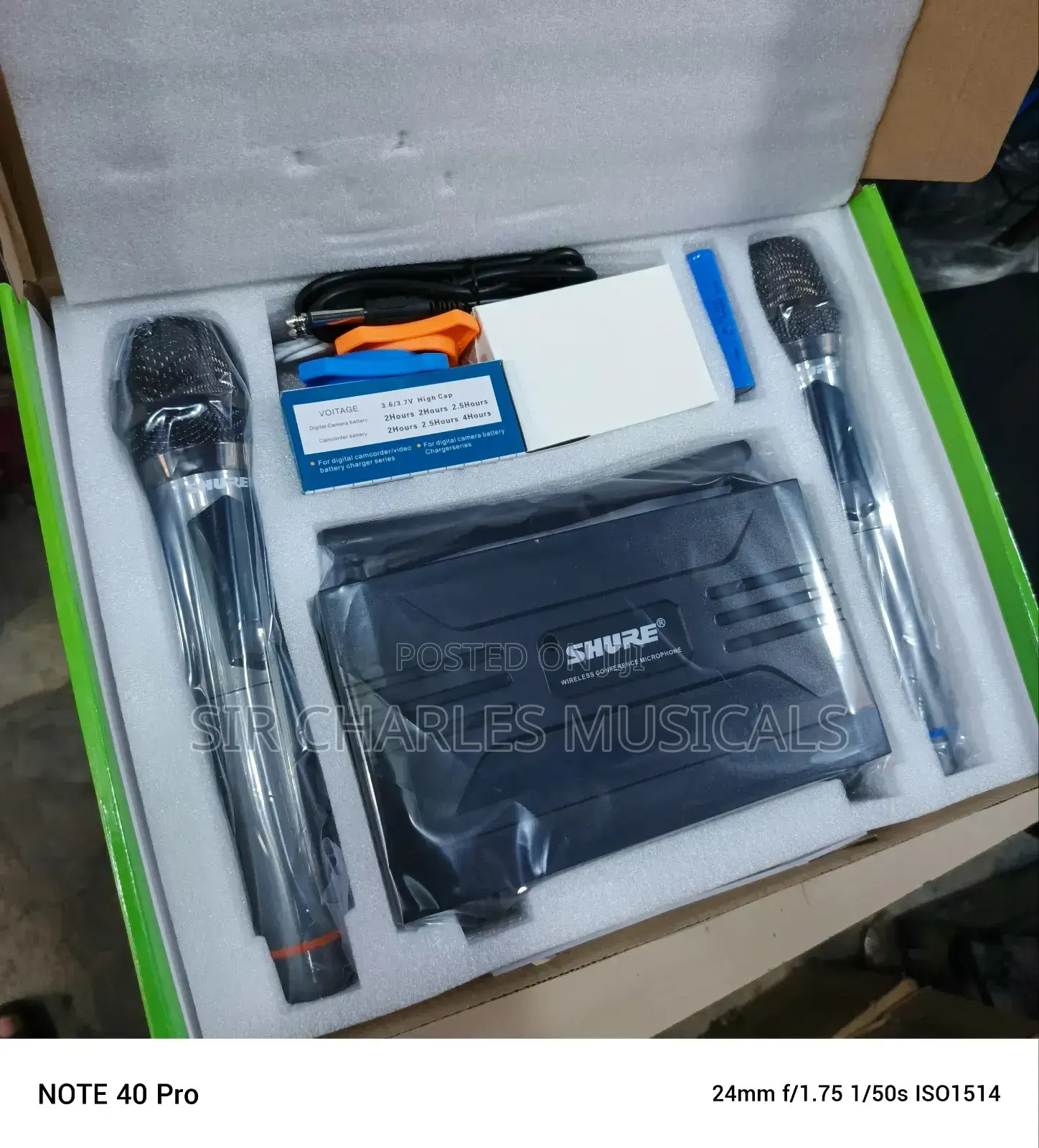 Shure Ut-888 Rechargeable Wireless Microphone System