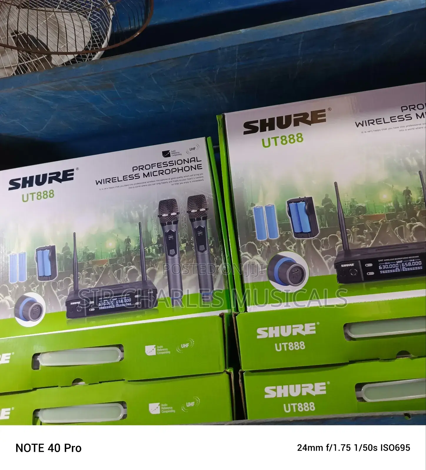 Shure Ut-888 Rechargeable Wireless Microphone System