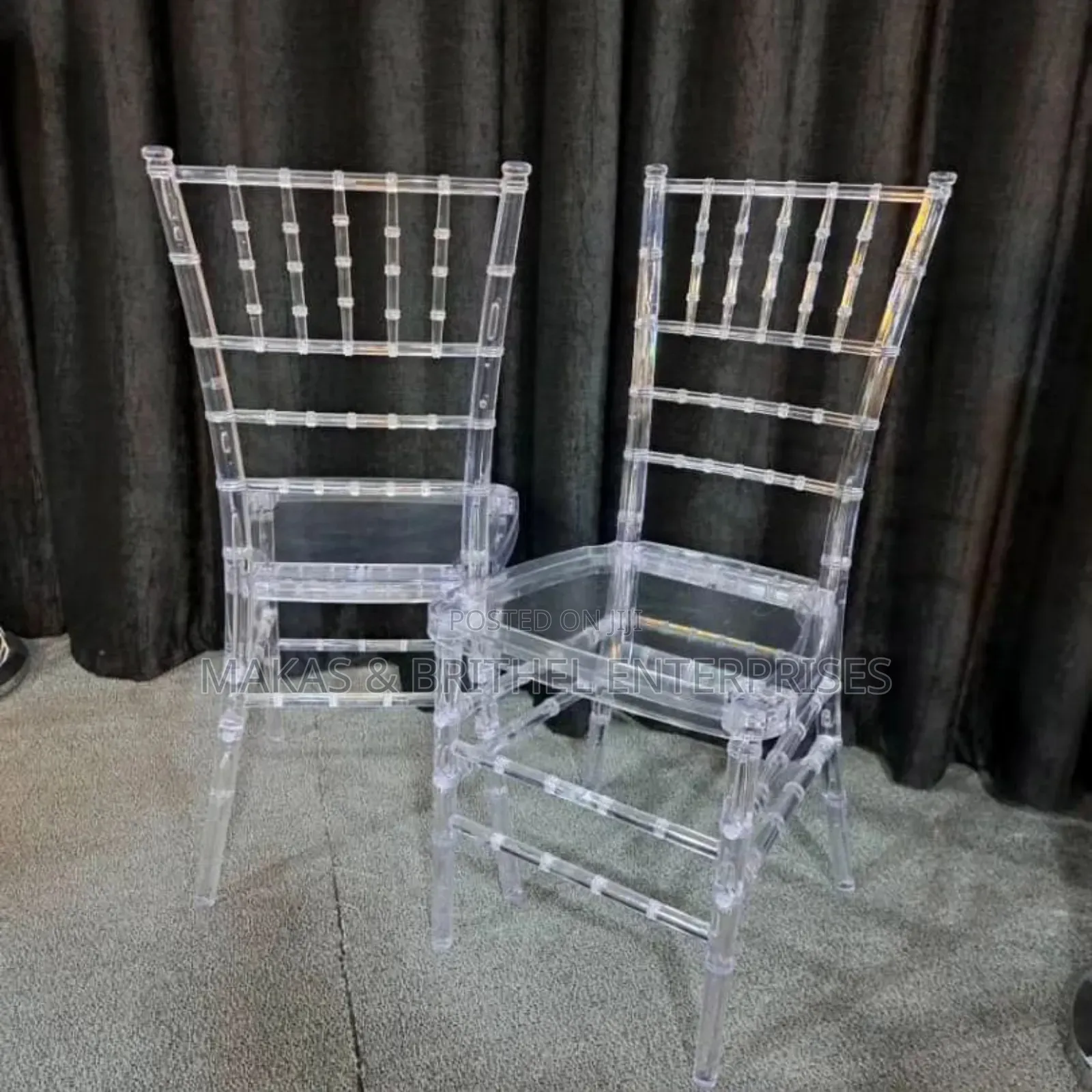 Transparent Event/Occasion Chairs