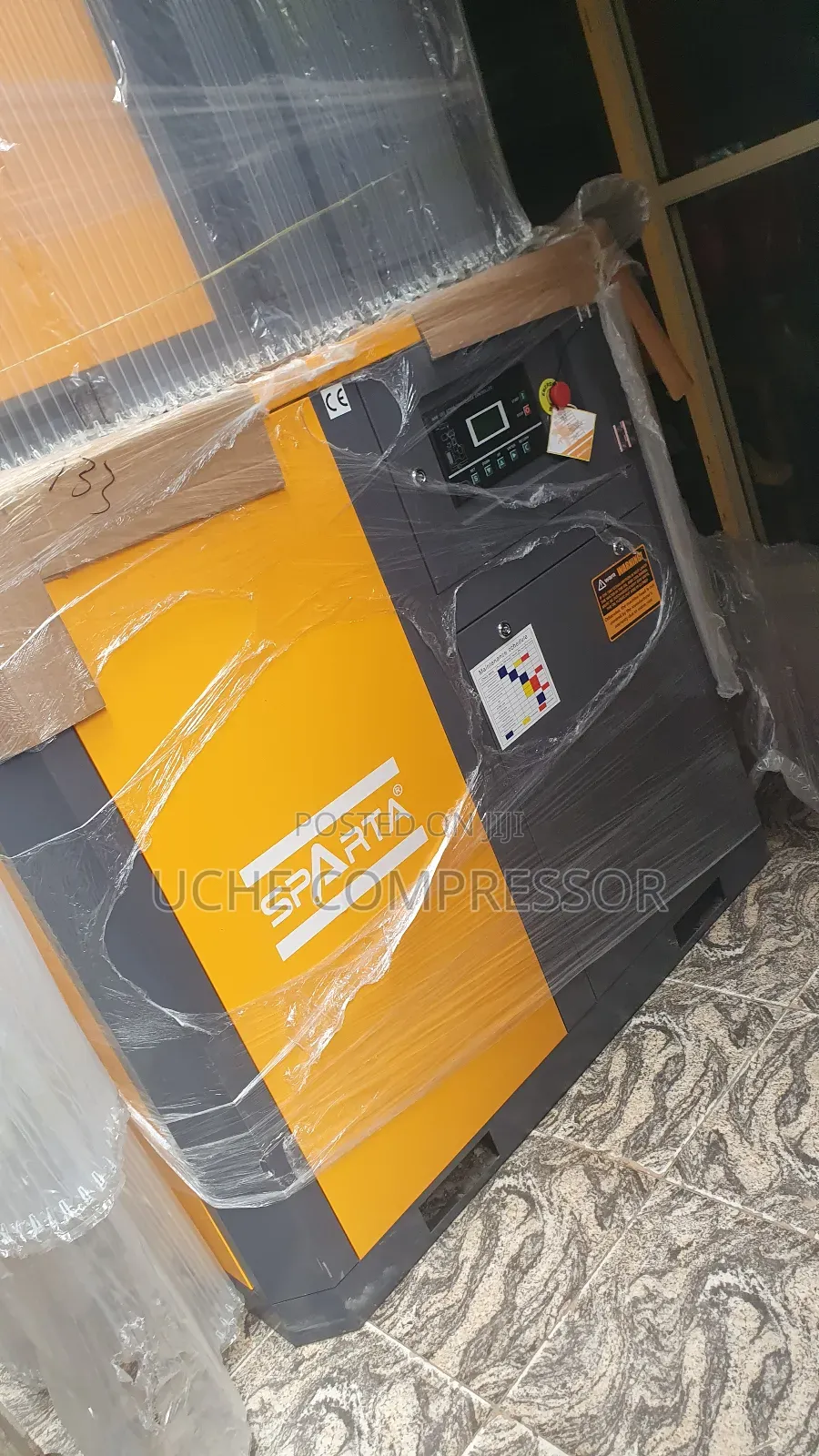 Screw Air Compressor 37kw 50hp 8bar 6.5m3/Min