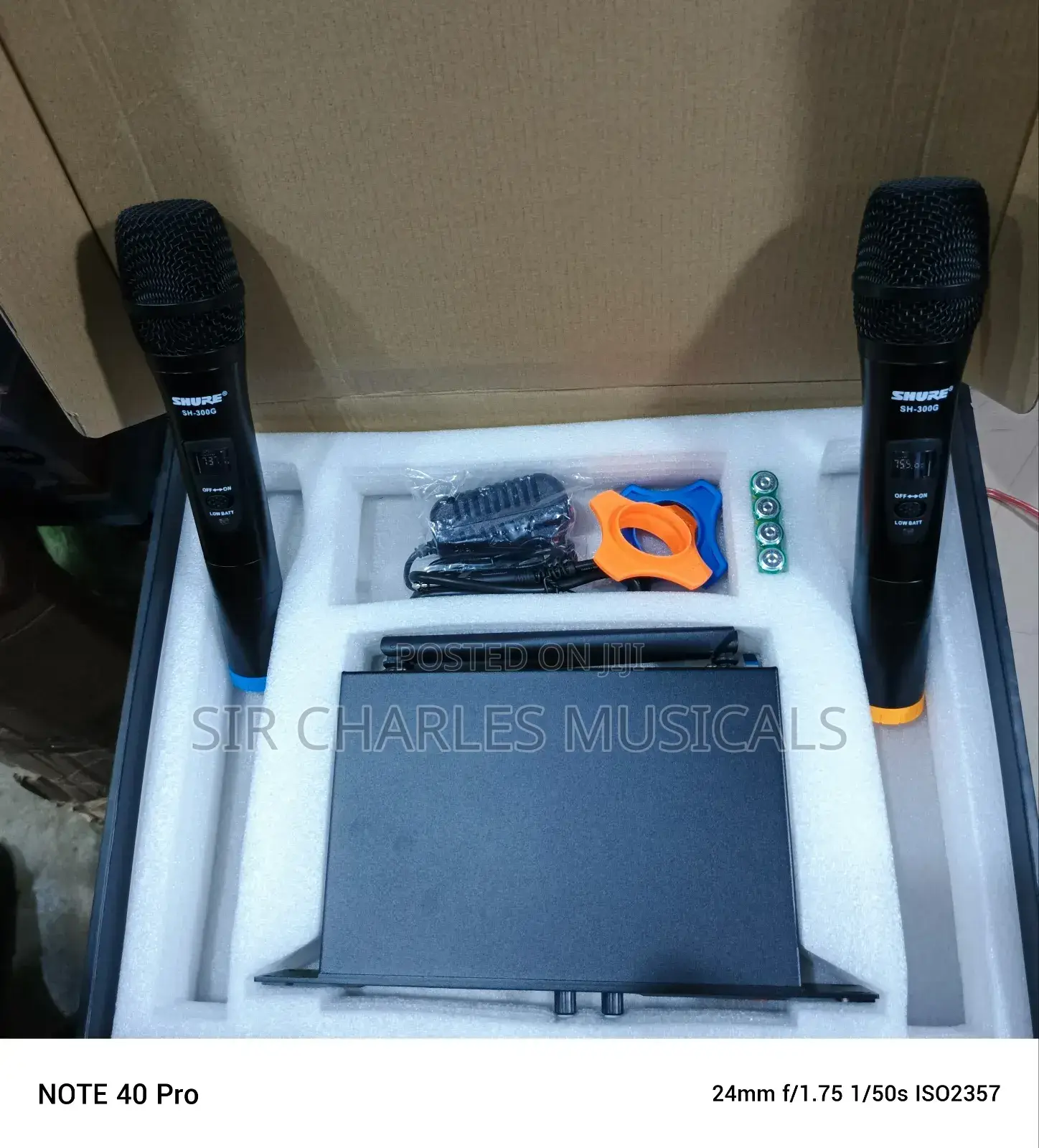 Original Shure Sh-300g Professional Wireless Microphone