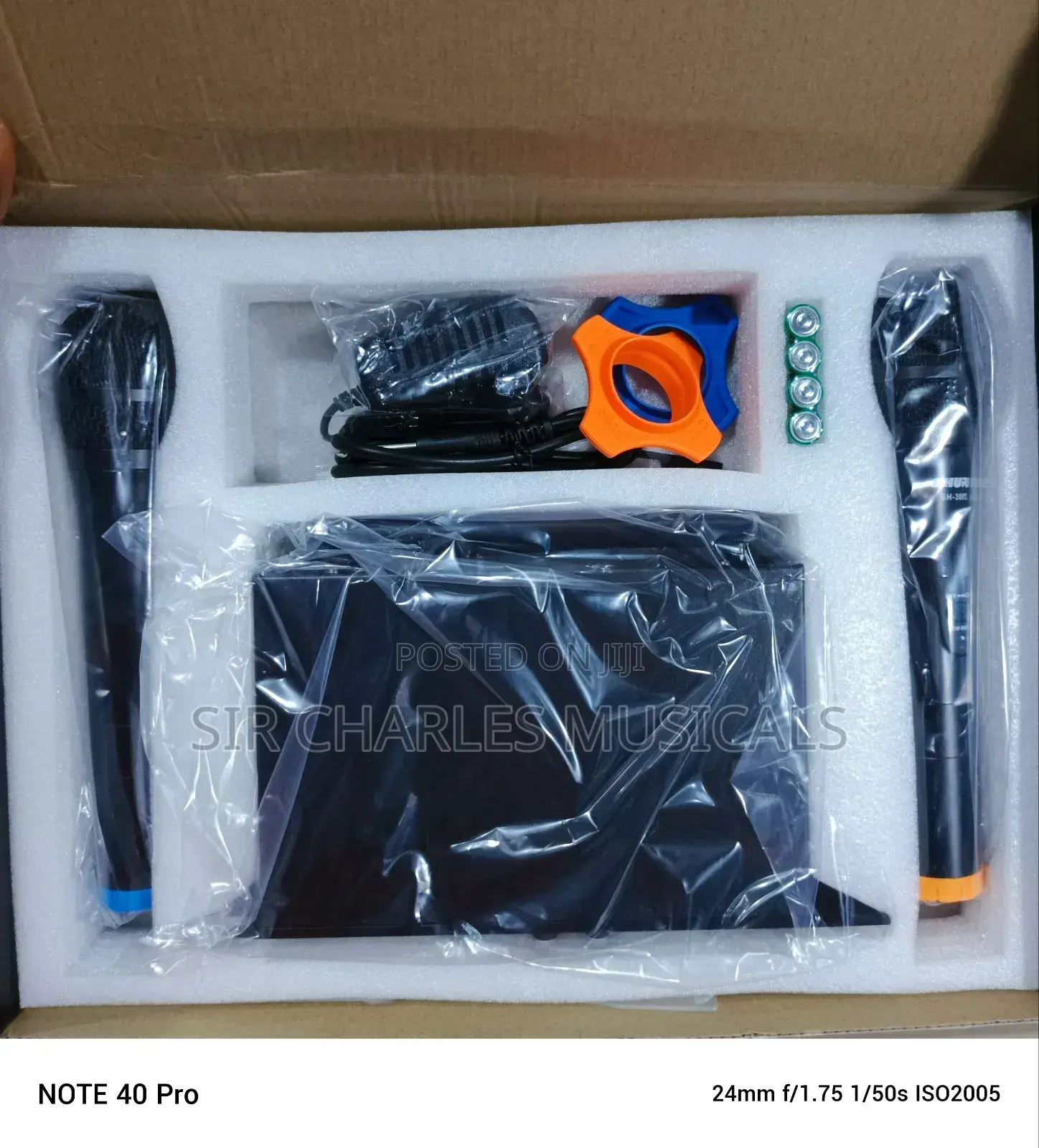 Original Shure Sh-300g Professional Wireless Microphone