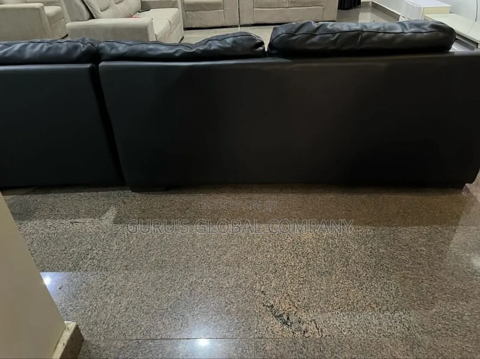 Luxury Pure Leather Foreign Lshape Chairs