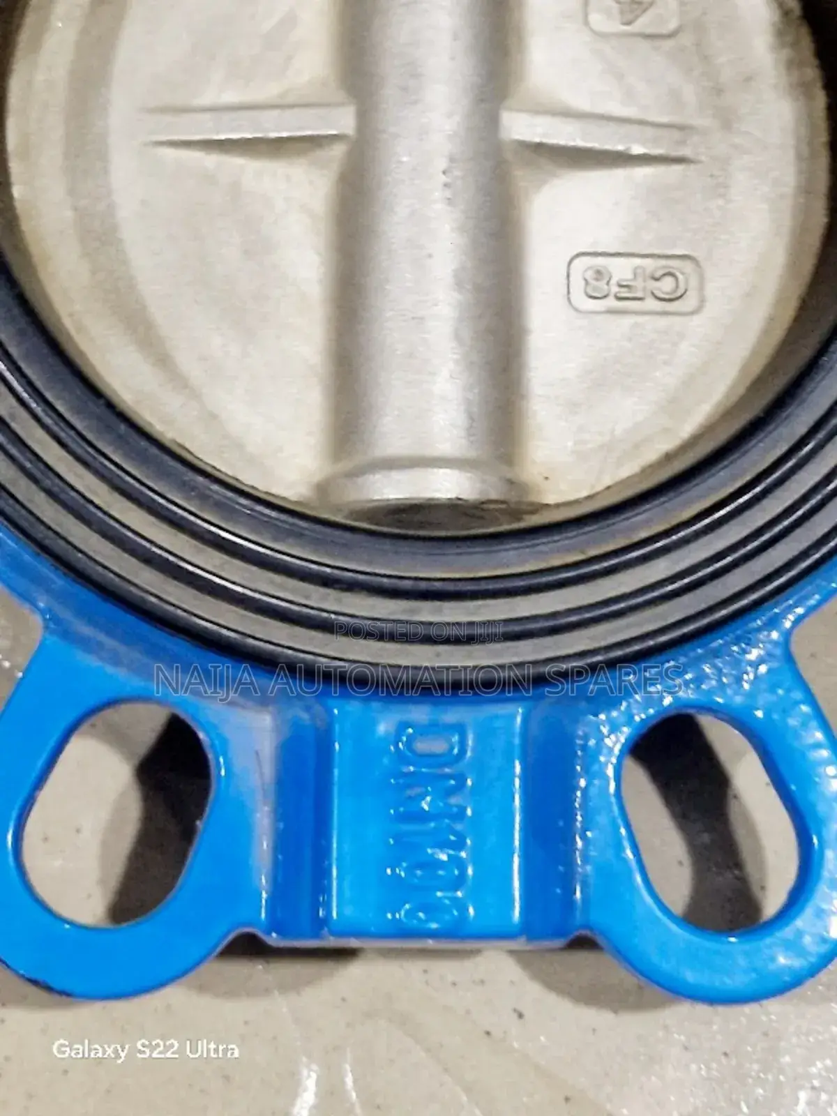 Butterfly Valve With Pneumatic Actuator DN100 Single Acting