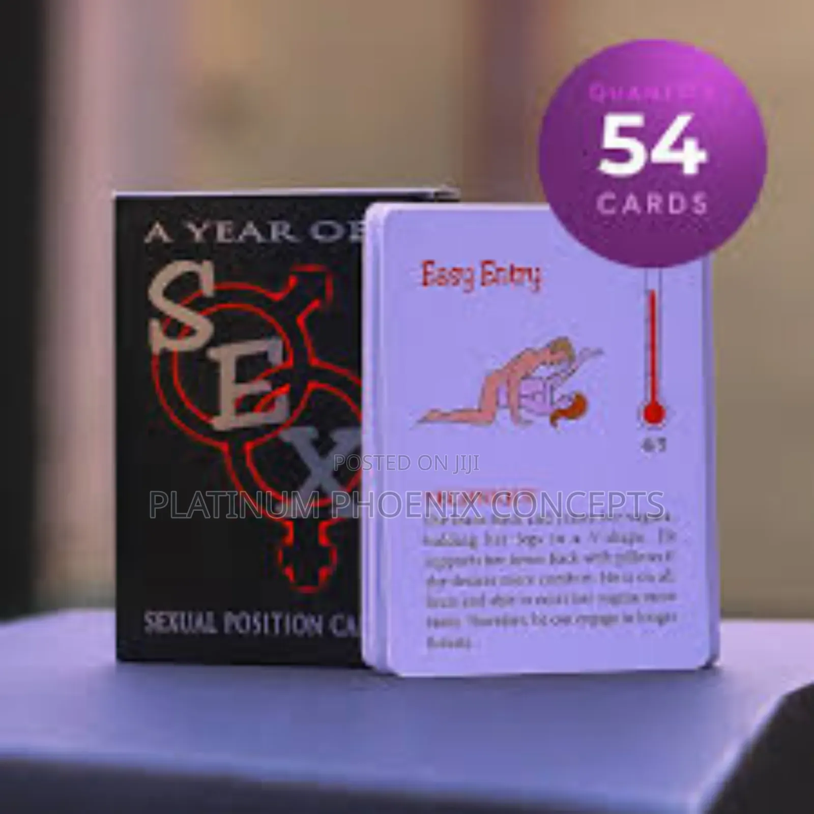 A Year of Sex ,Sexual Position Cards