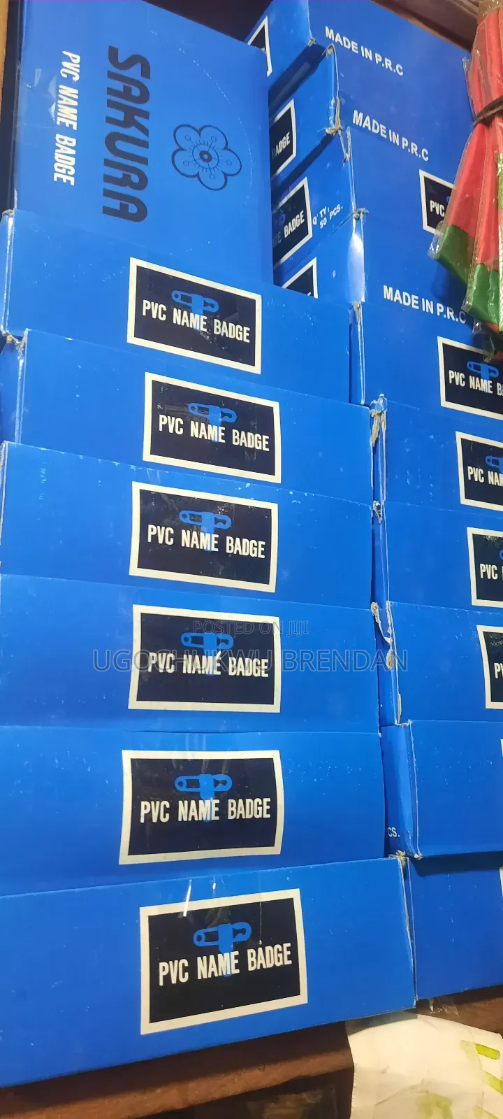 NAME BADGE (Pkt of 50pcs 7,500)