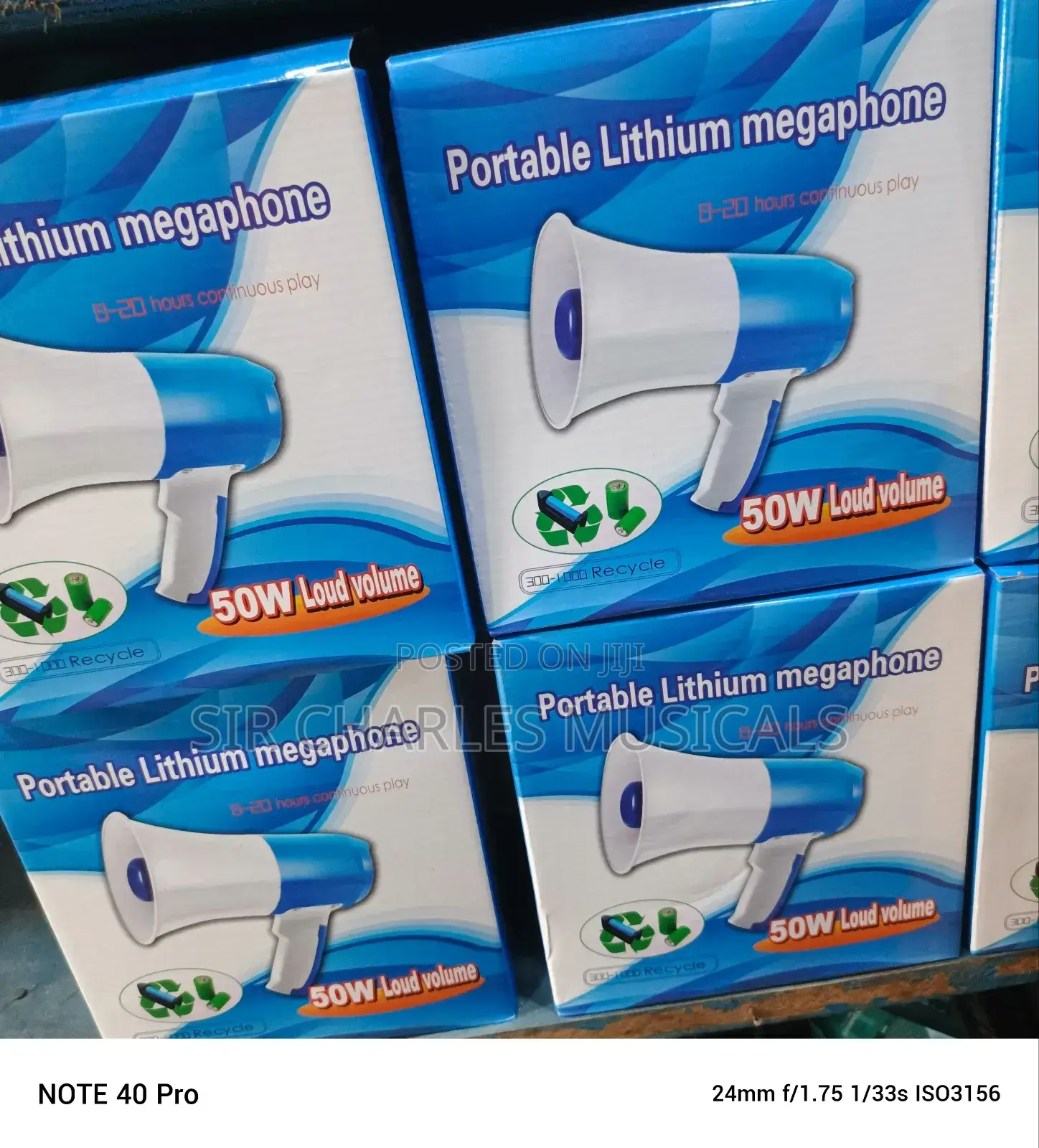 Ahuja Portable Lithium Megaphone