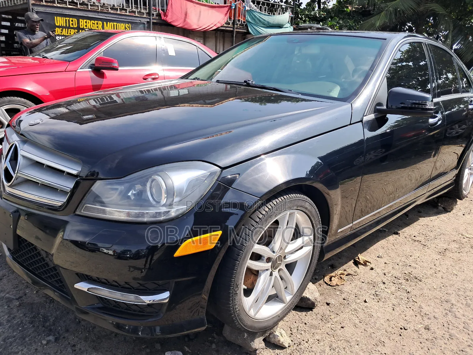 Mercedes-Benz C300 2012 Black