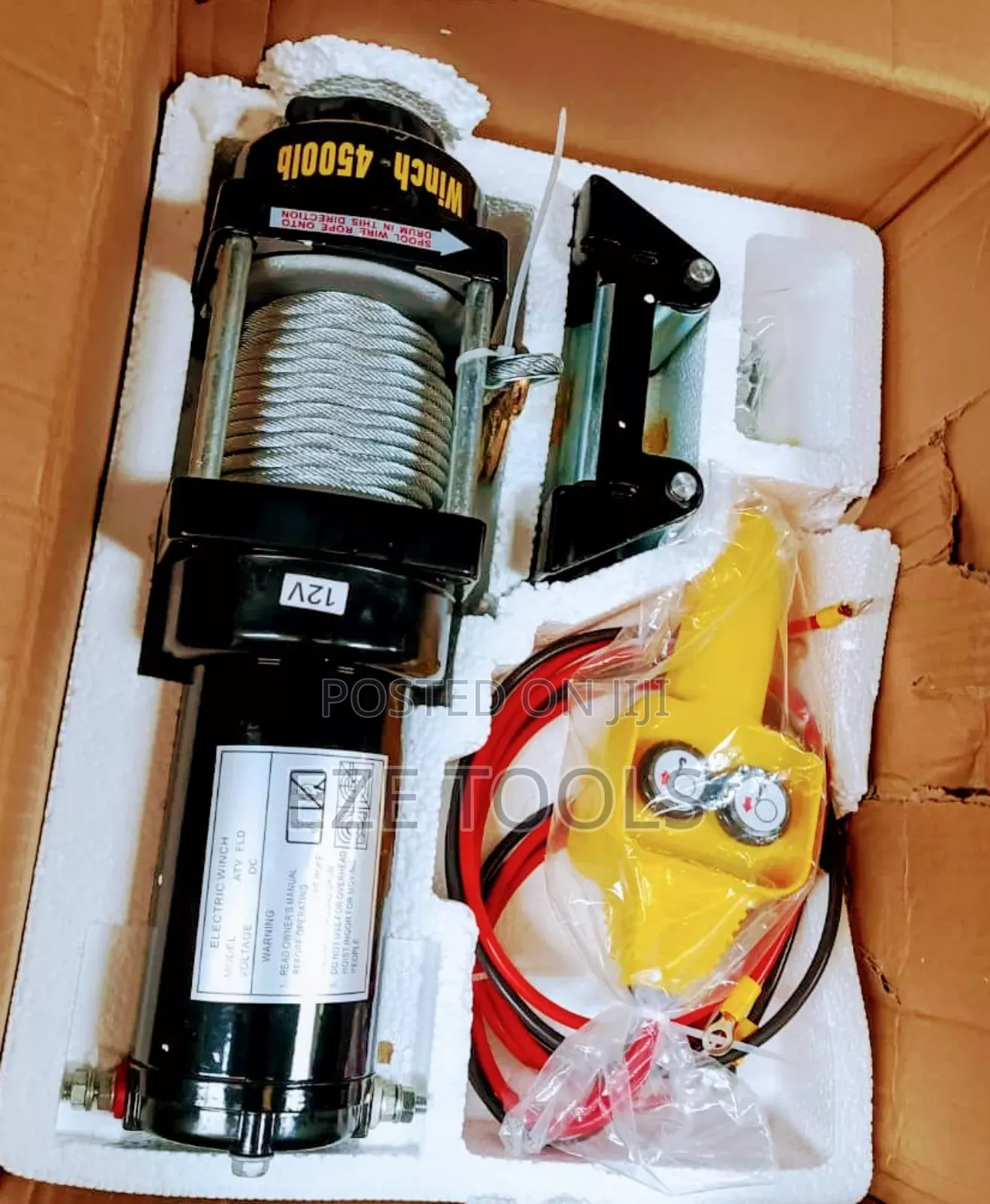 Electric Winch Dc 12v by 4500lb