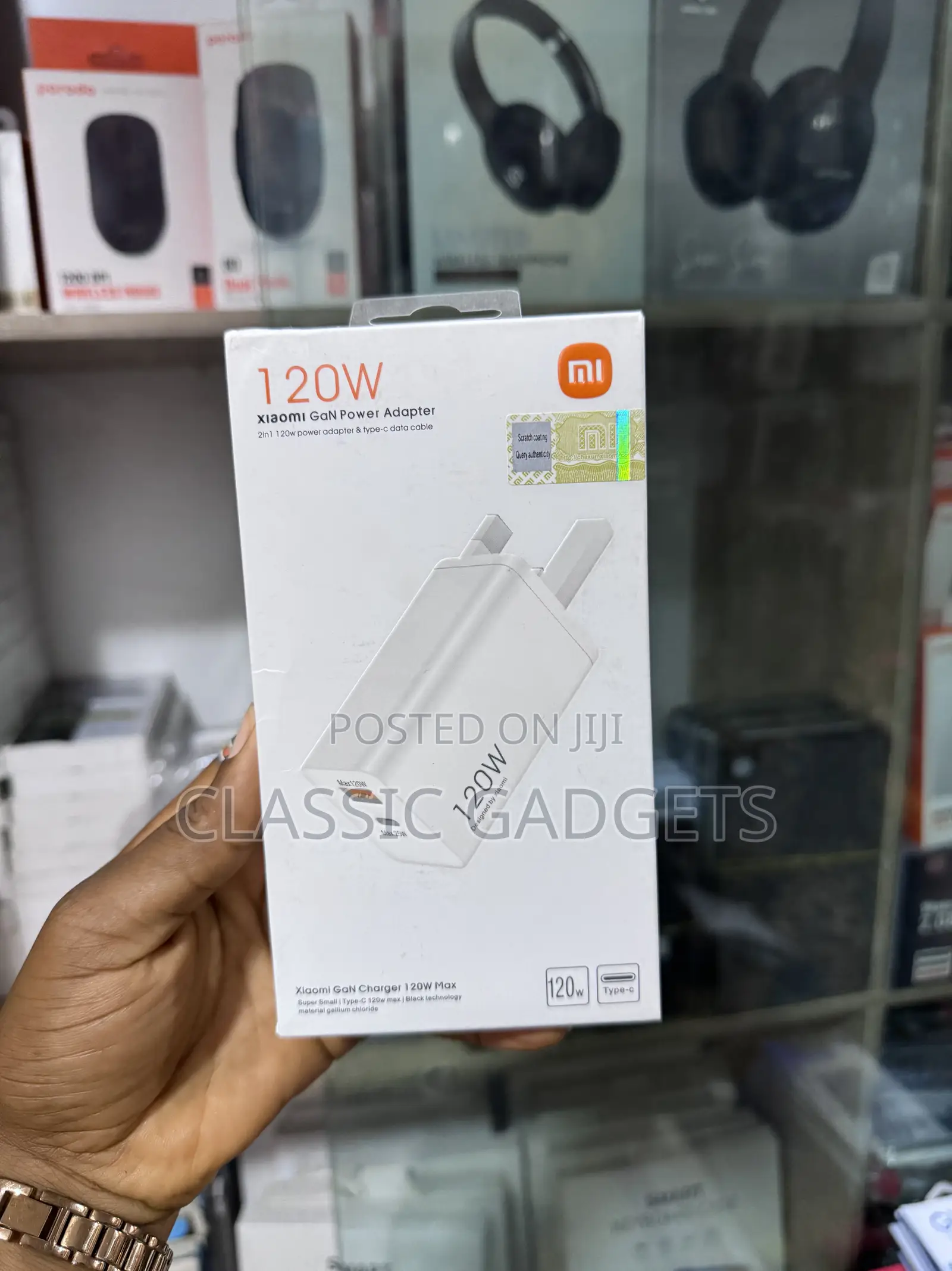 Xiaomi 120w GAN Power Adapter With Dual Ports