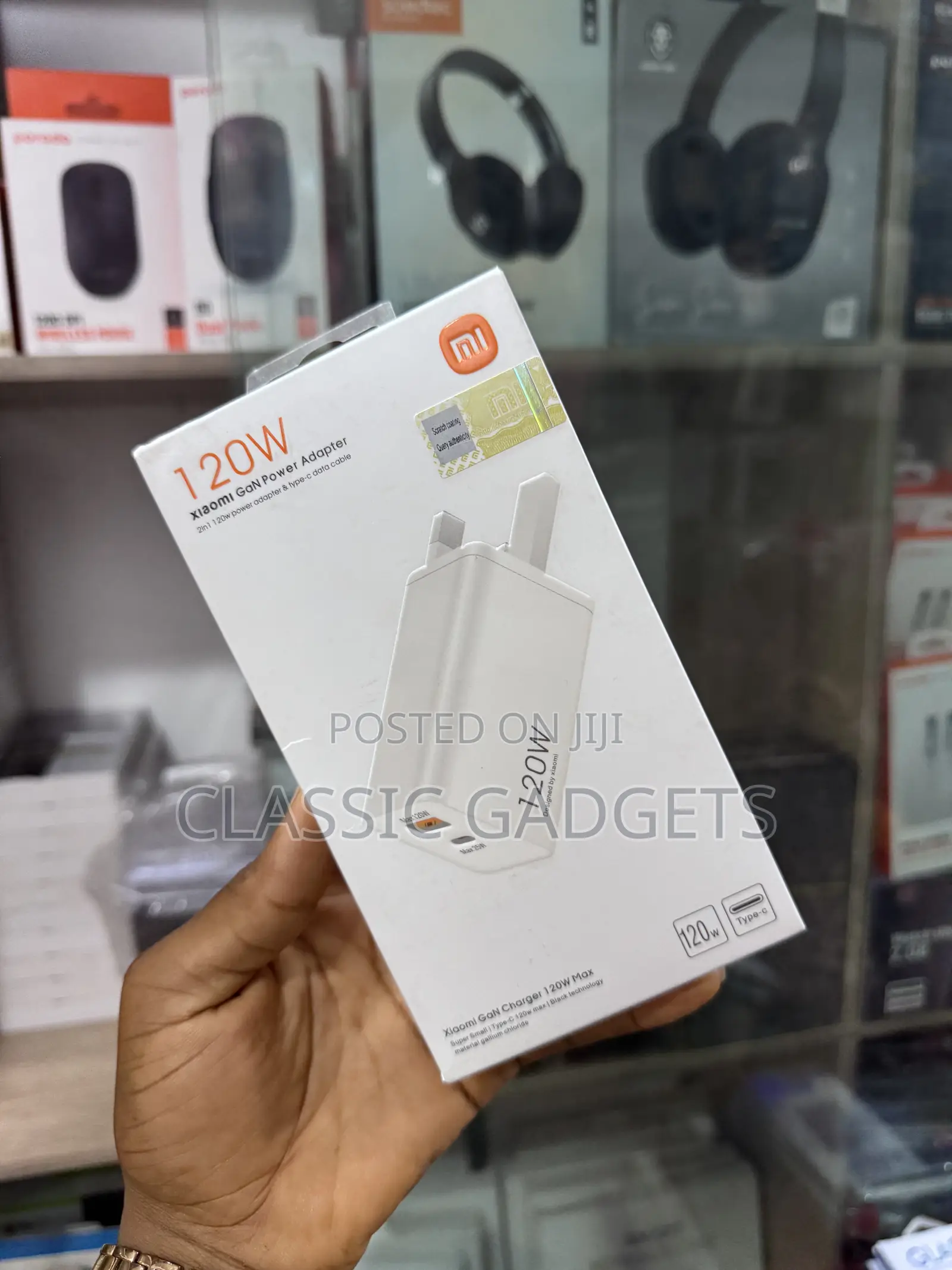 Xiaomi 120w GAN Power Adapter With Dual Ports