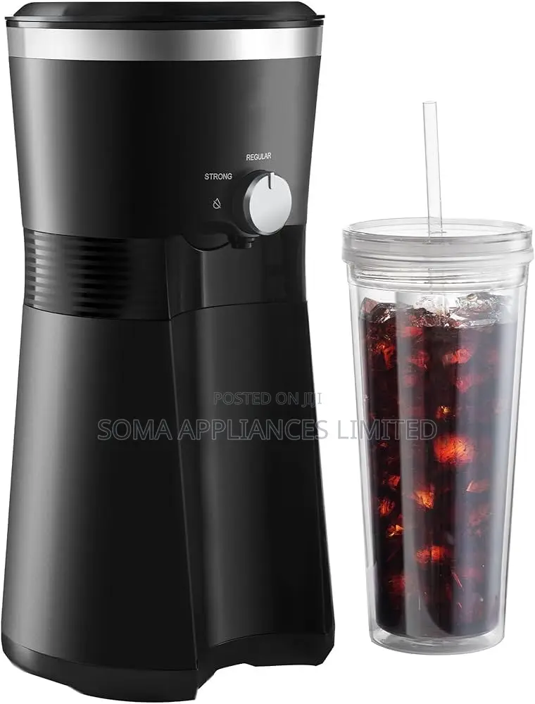 Ambiano Iced Coffee Maker With 25 Fl Oz. Reusable Tumbler