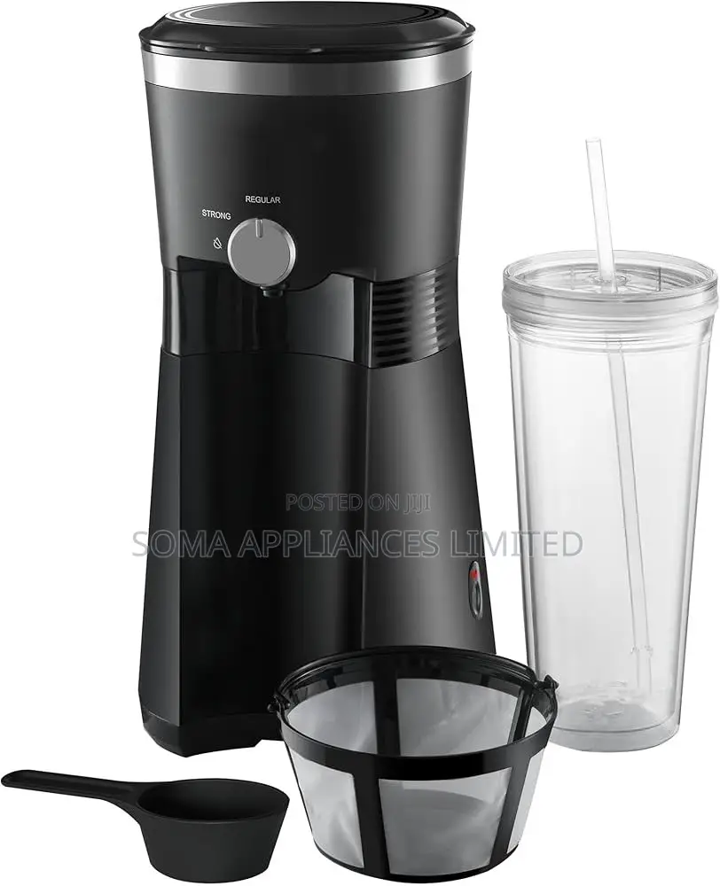Ambiano Iced Coffee Maker With 25 Fl Oz. Reusable Tumbler