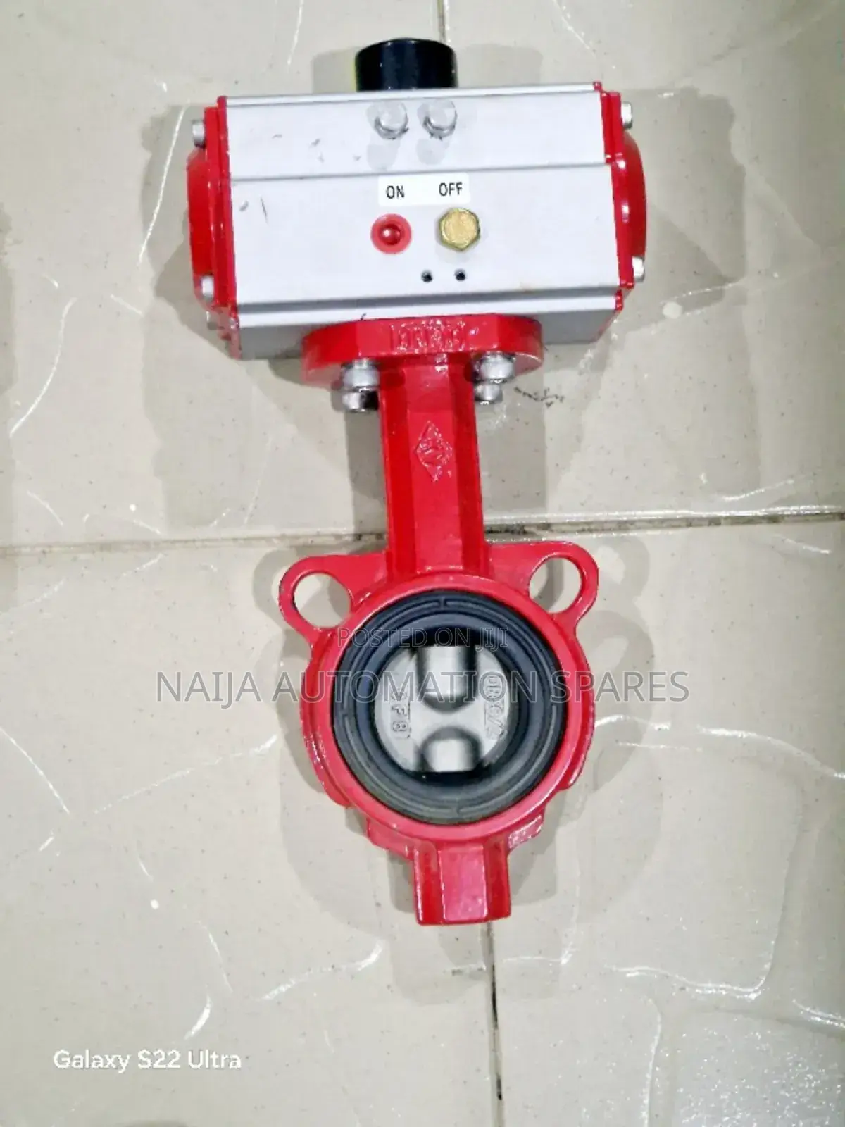 Butterfly Valve DN50 With Pneumatic Actuator