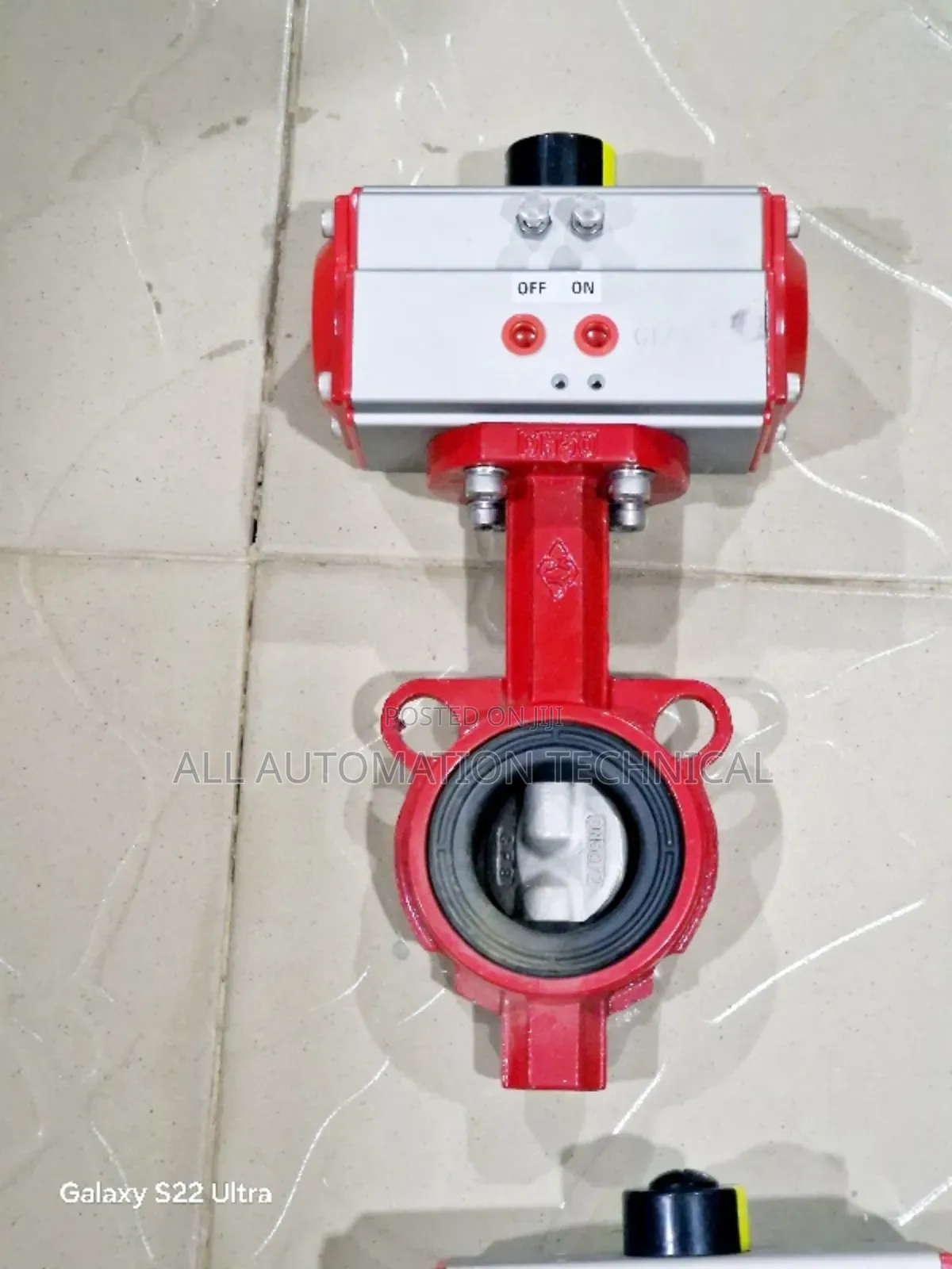 Butterfly Valve DN50 With Pneumatic Actuator