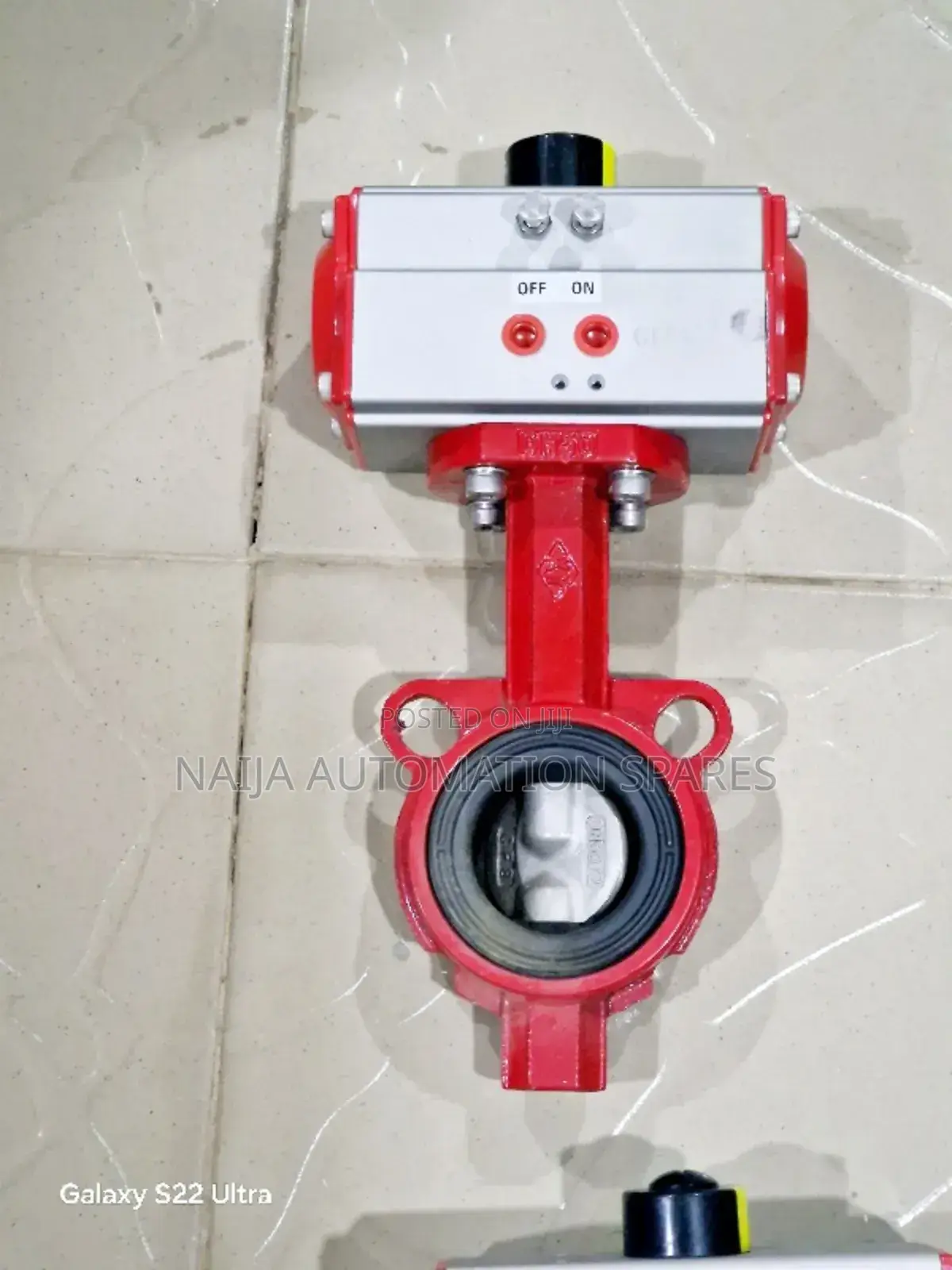 Butterfly Valve DN50 With Pneumatic Actuator