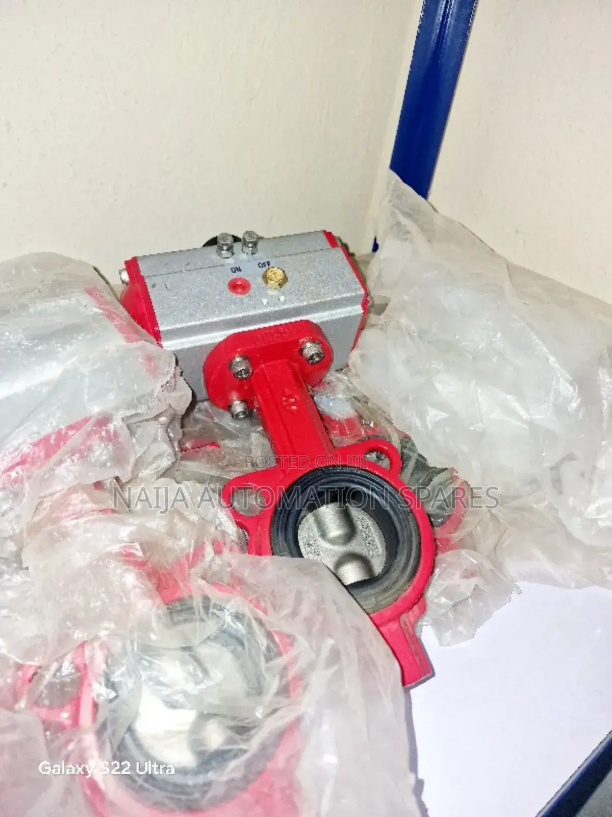 Butterfly Valve DN50 With Pneumatic Actuator