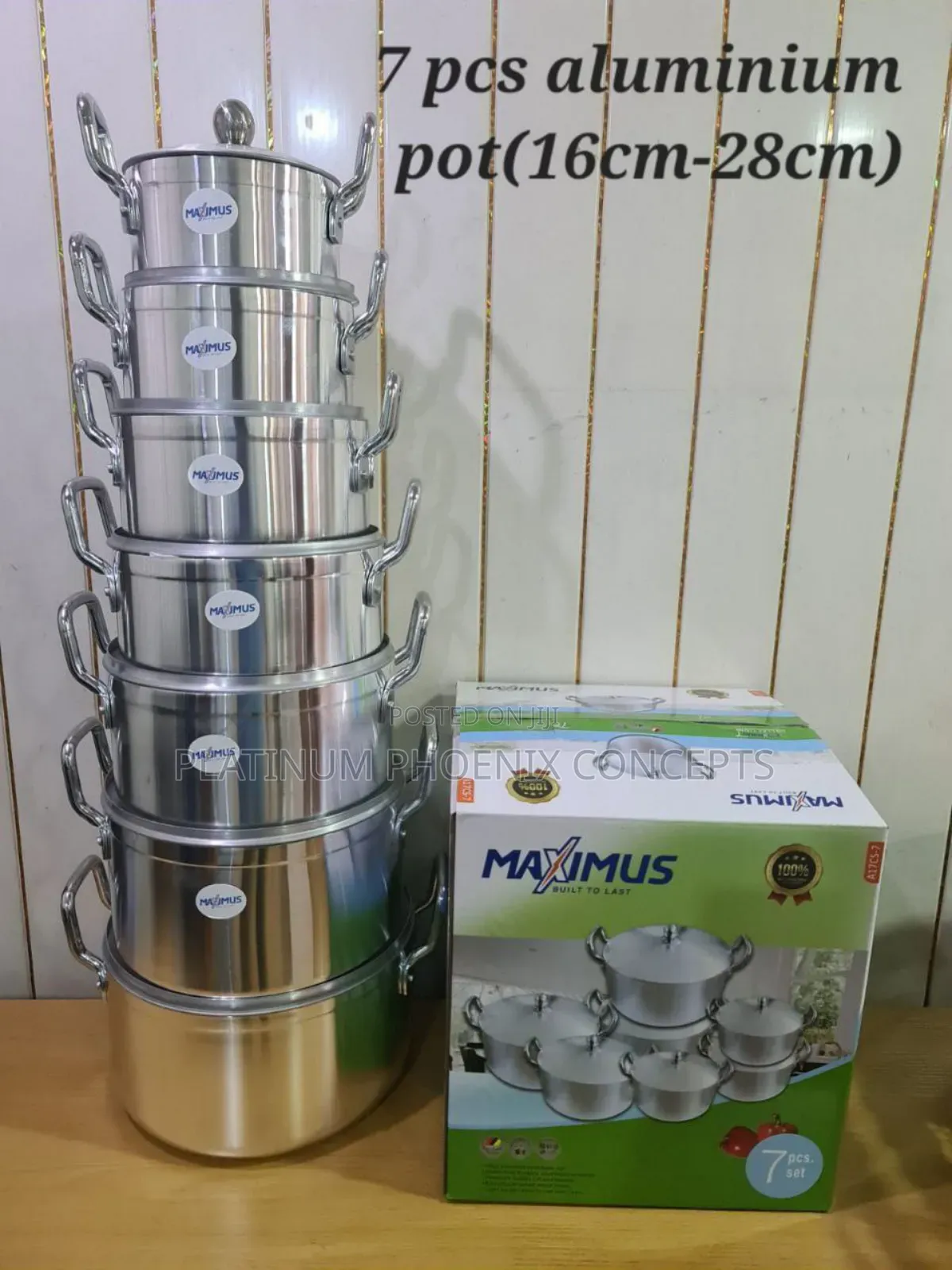7 Sets of Aluminum Maximus Pot