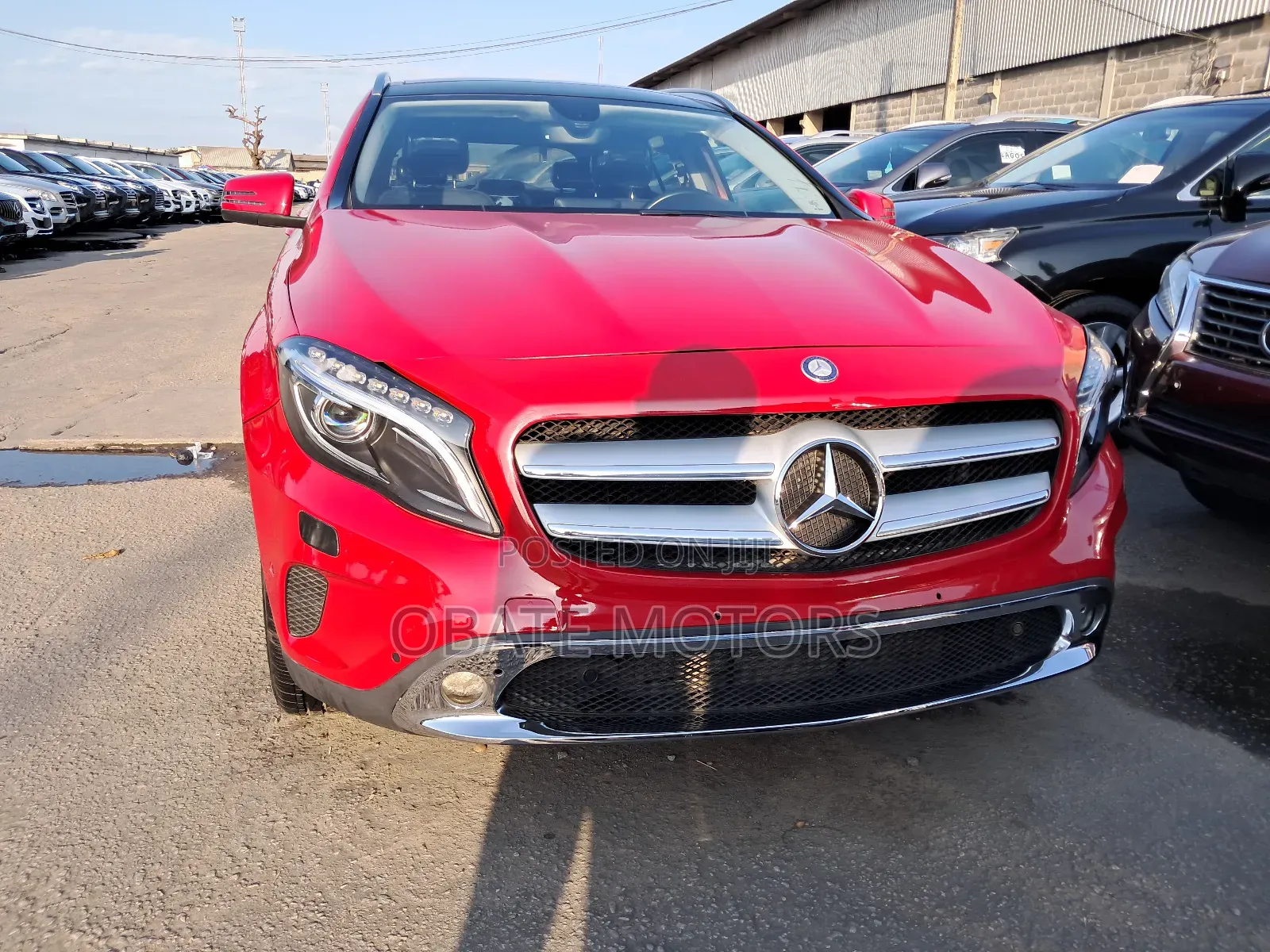 Mercedes-Benz GLA 250 2017 Red