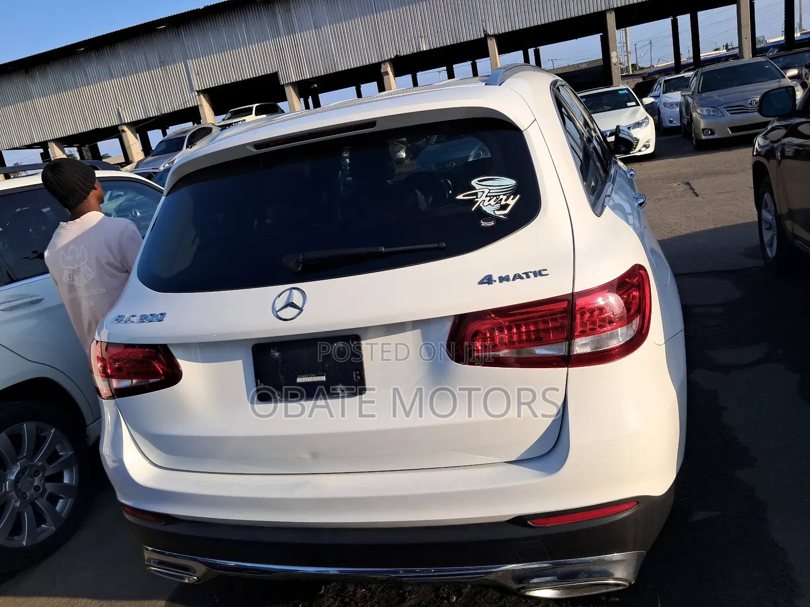 Mercedes-Benz GLC-Class 2017 White