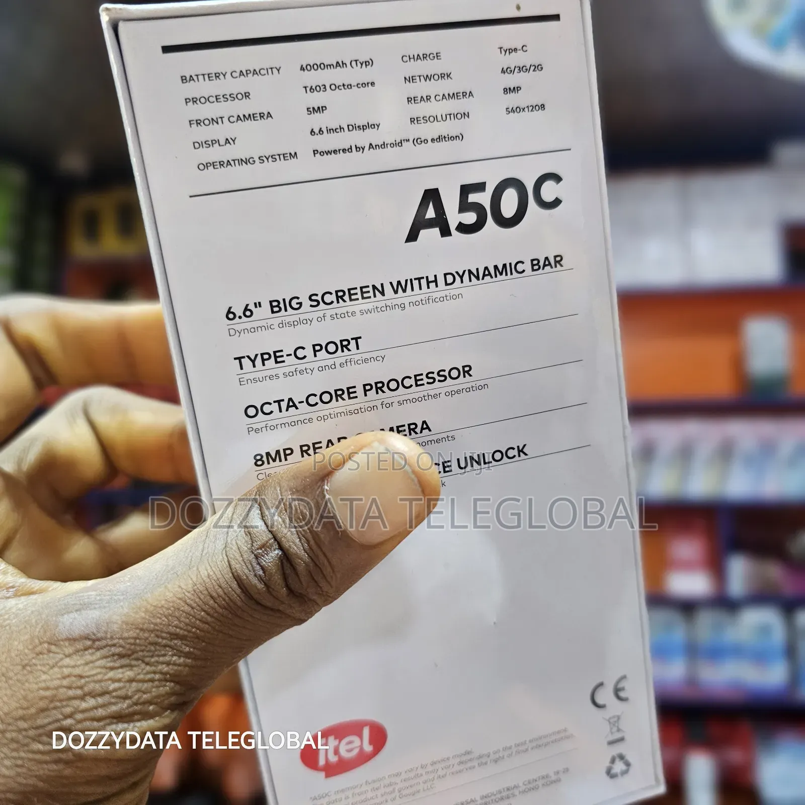 New Itel A50 128 GB