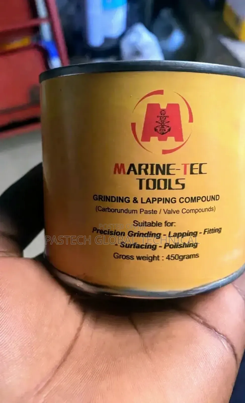 Grinding Lapping Compound; Medium Fine, 220 Grit
