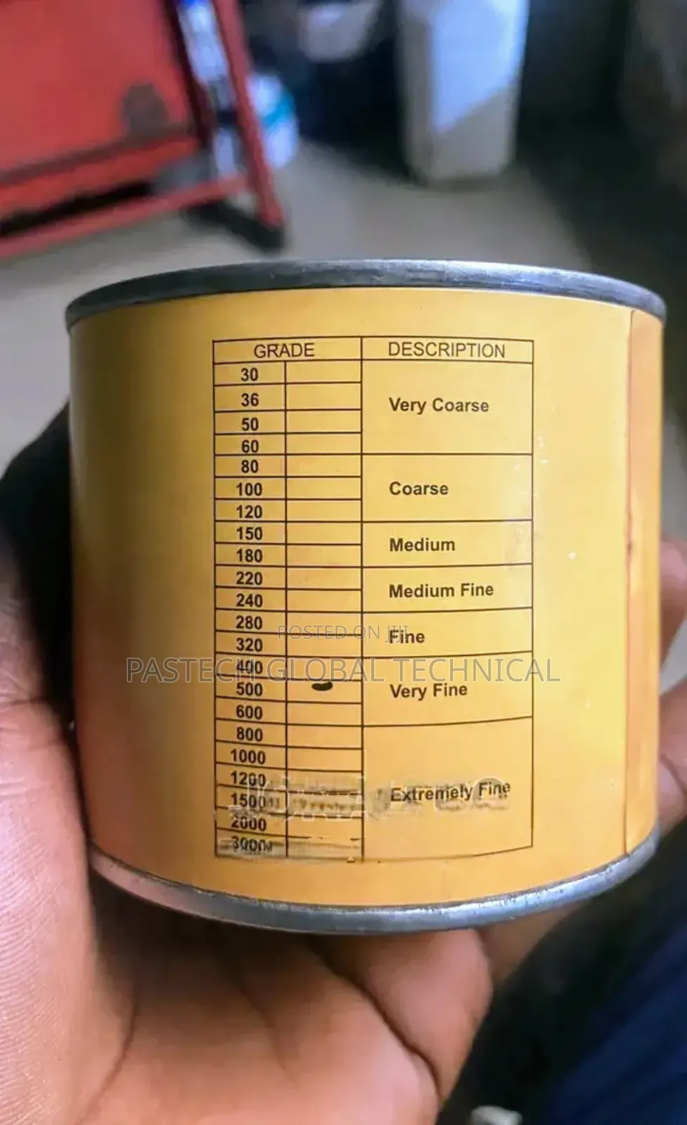 Grinding Lapping Compound; Medium Fine, 220 Grit