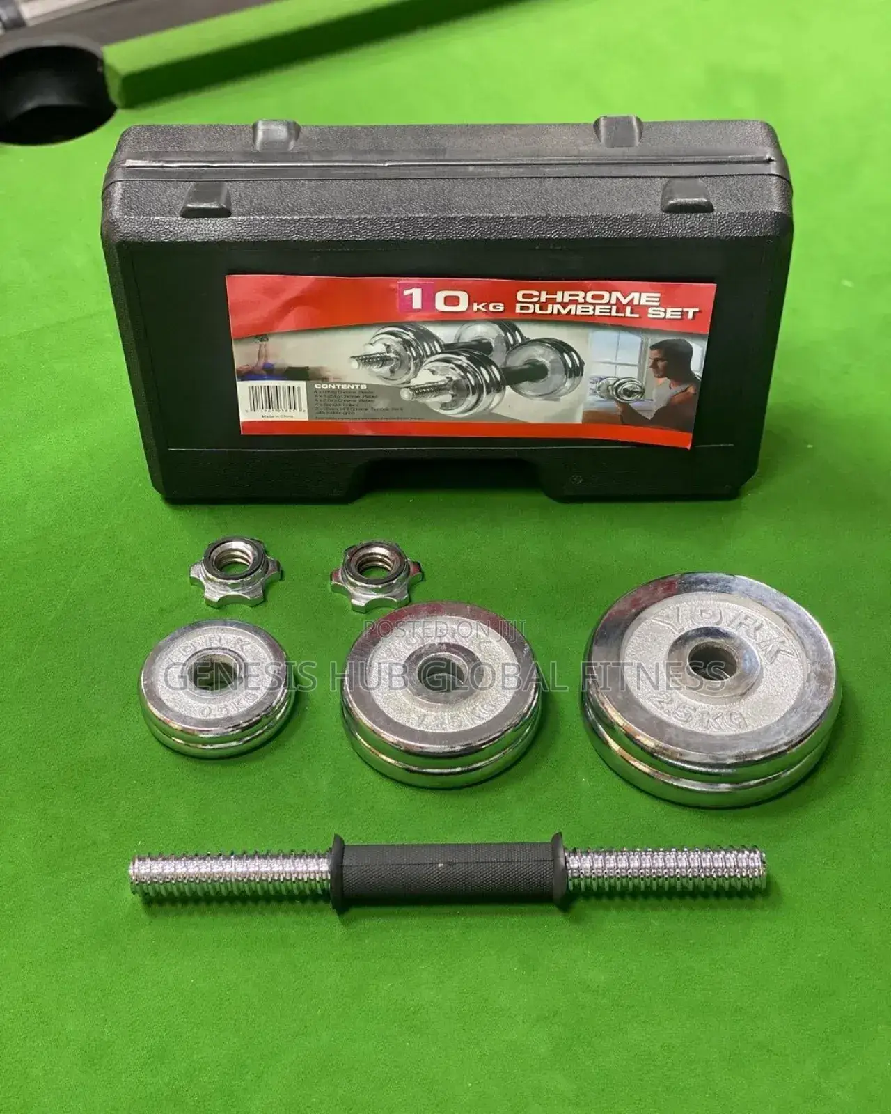 A Pair of 10kg Dumbell (20kg Total)