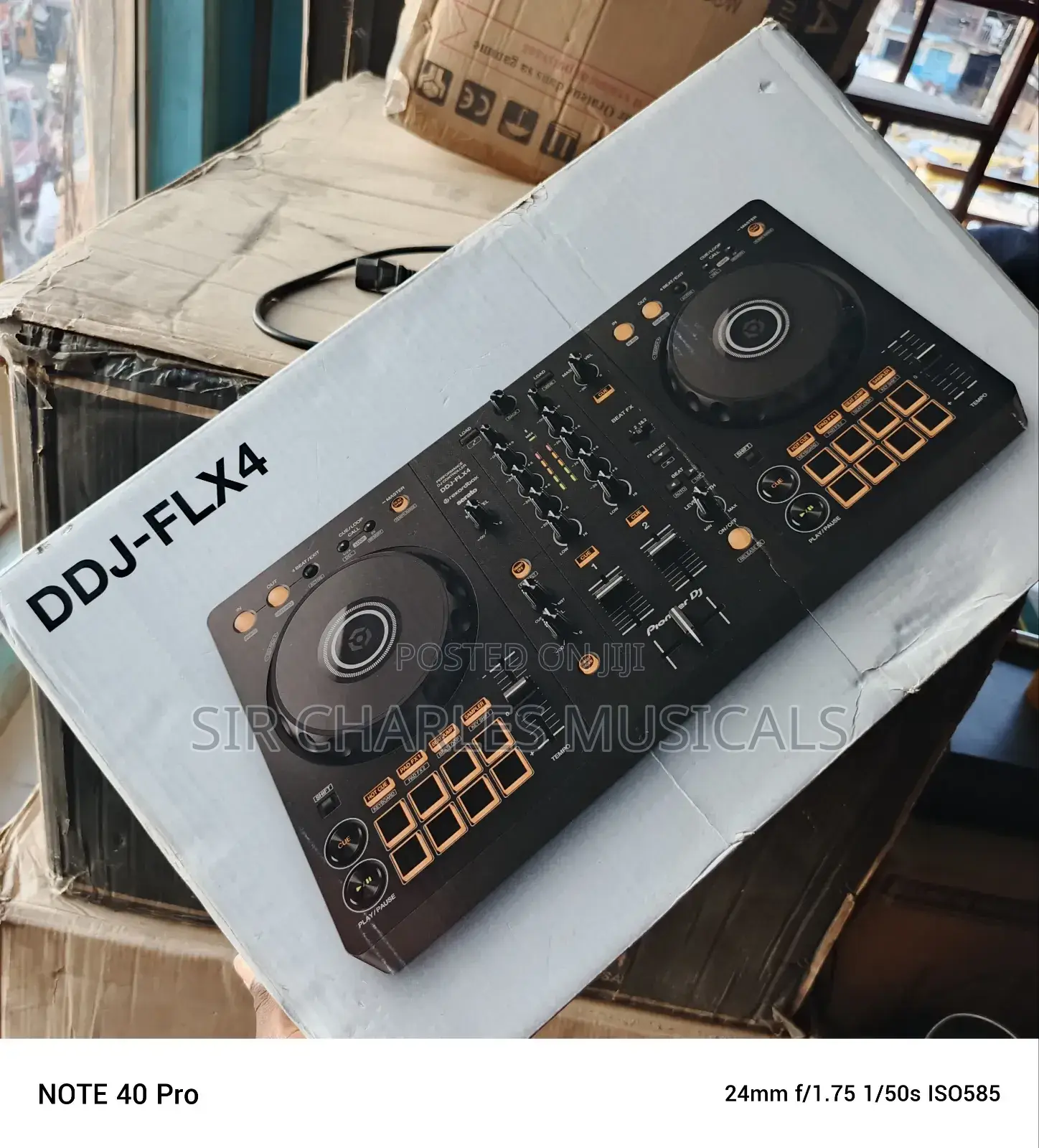 Pioneer DJ DDJ-FLX4 2 Channel Rekordbox DJ and Serato