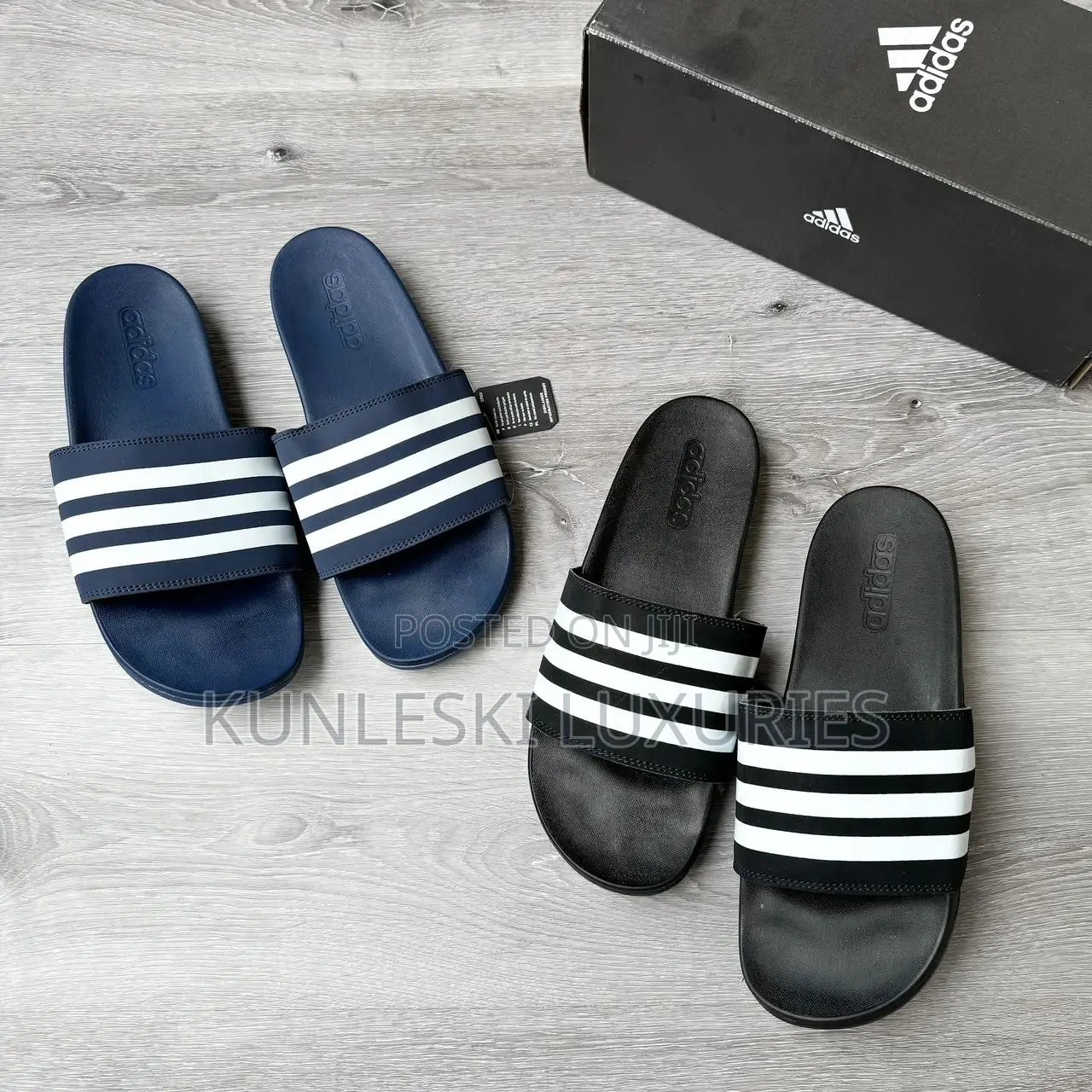 Original Adidas Adilette Cloudfoam Slides