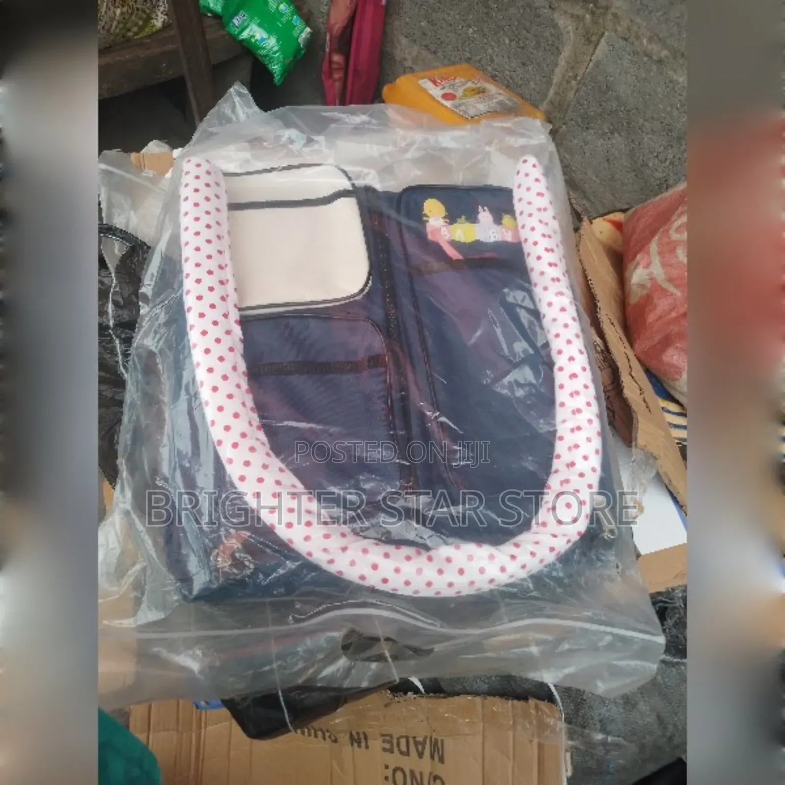Bed and Bag With Mosquito Net