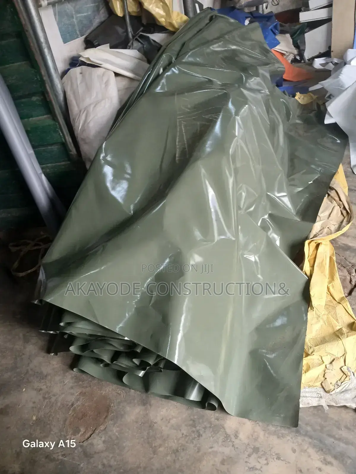 First Quality Tarpaulin for Reservoir