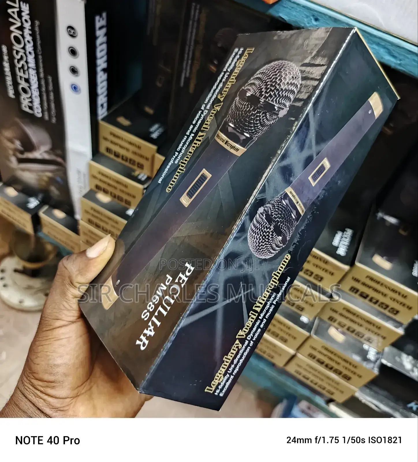 High Quality Peculiar PM-68S Wired Dynamic Microphone