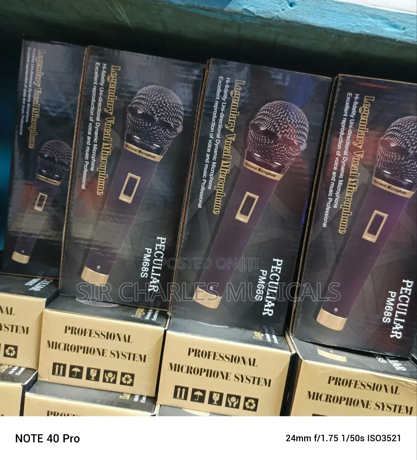 High Quality Peculiar PM-68S Wired Dynamic Microphone