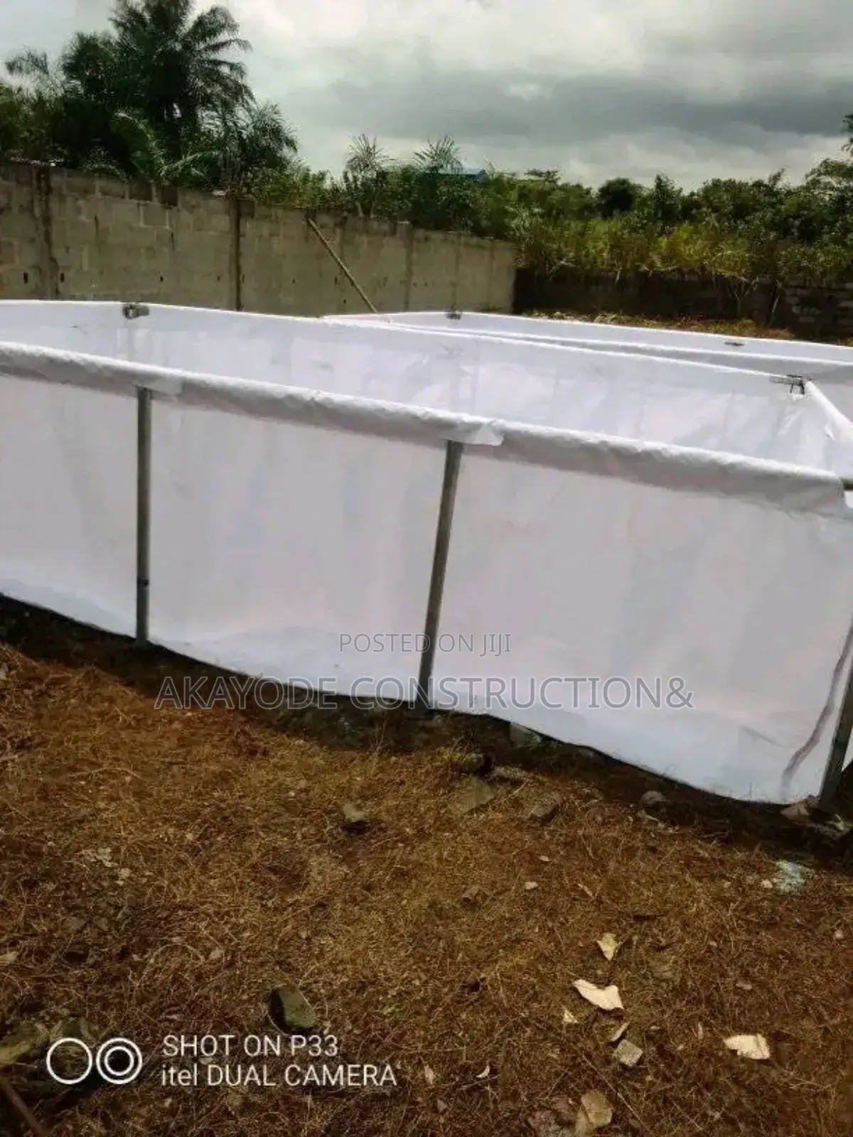 Different Sizes of Tarpaulin for Reservoirs