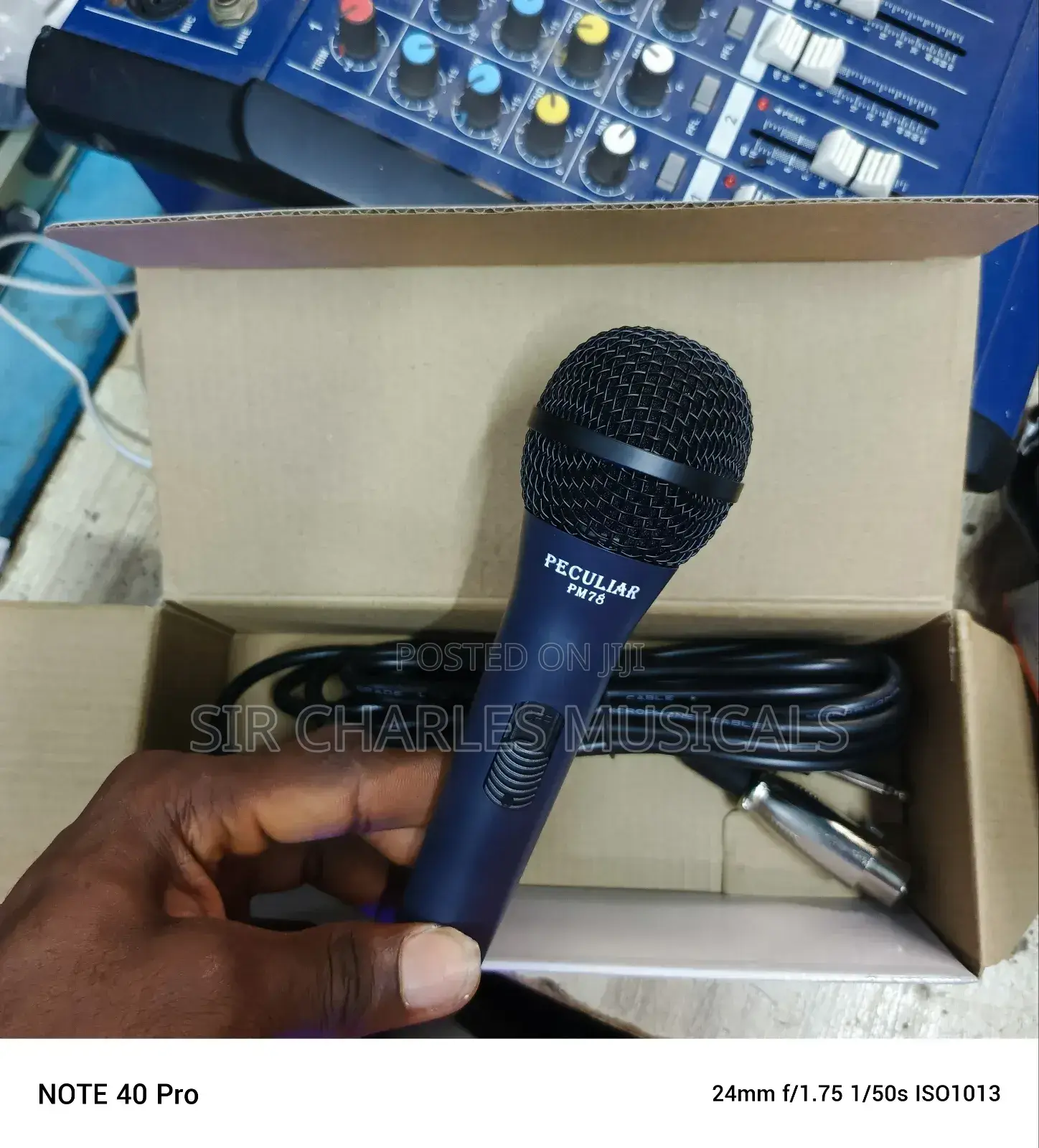 High Quality Peculiar PM-78 Dynamic Wired Microphone