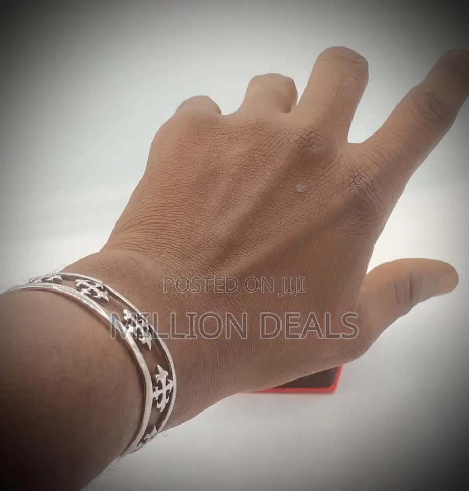 Pattern Classic Ski Men's Bracelet Link