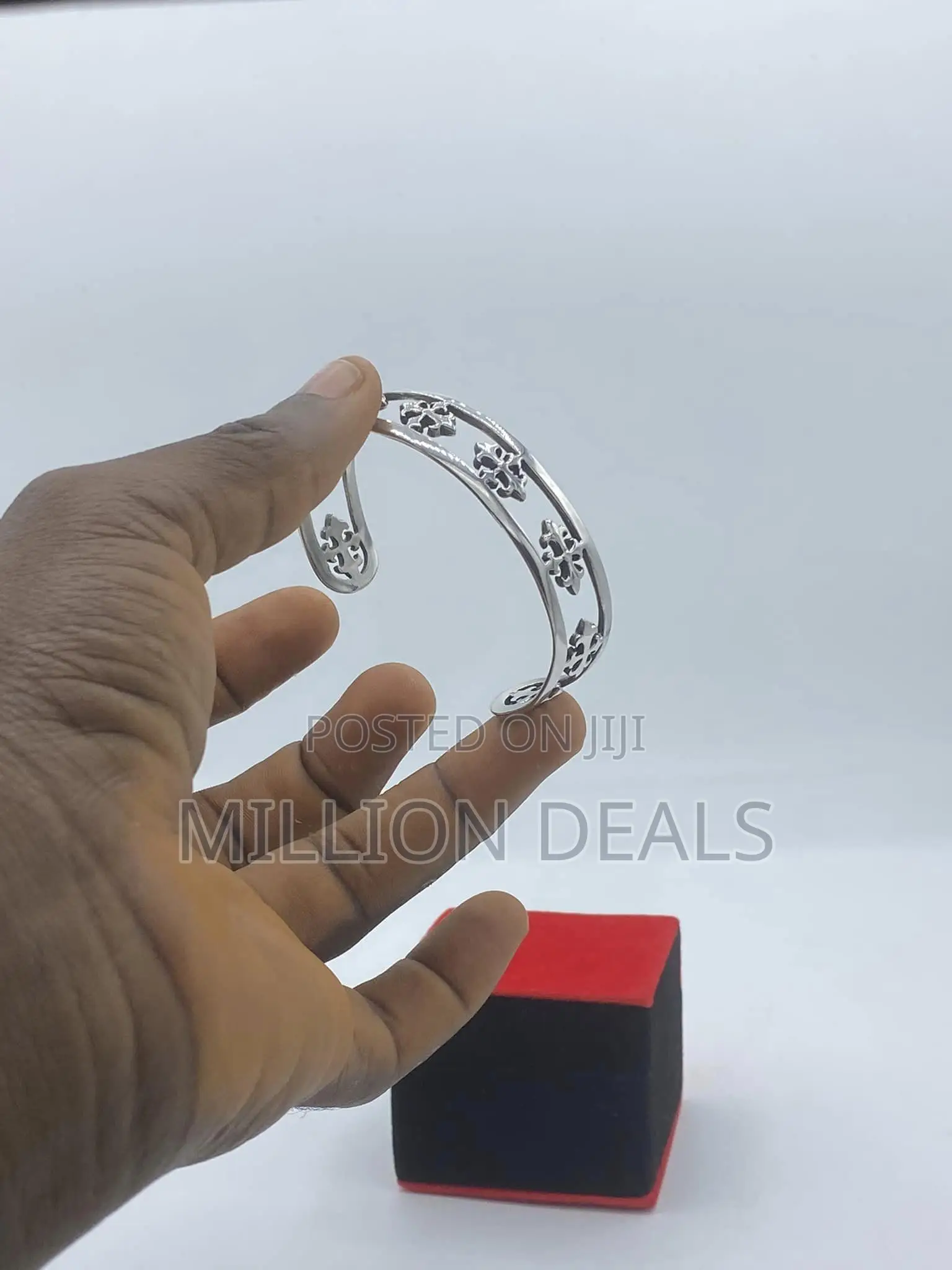 Pattern Classic Ski Men's Bracelet Link