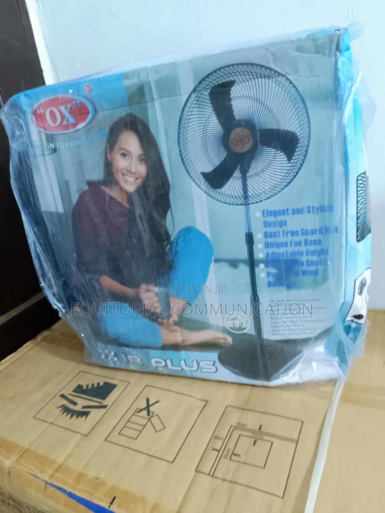 High Efficiency Wall Fan OX 18inches
